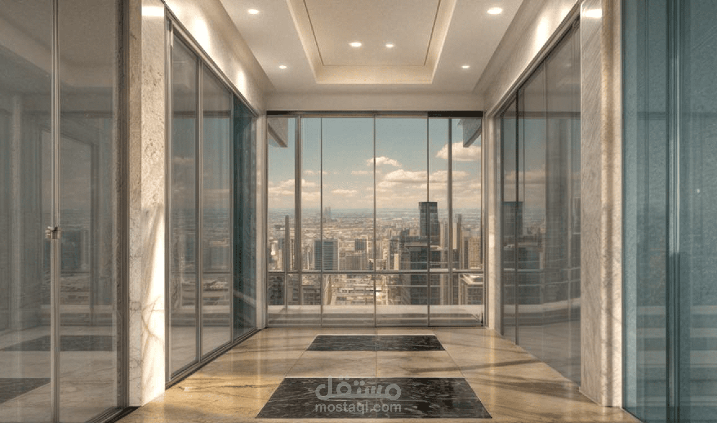 تصميم فراغات عامة مبتكر يعكس هوية المكان ويلبي احتياجاته