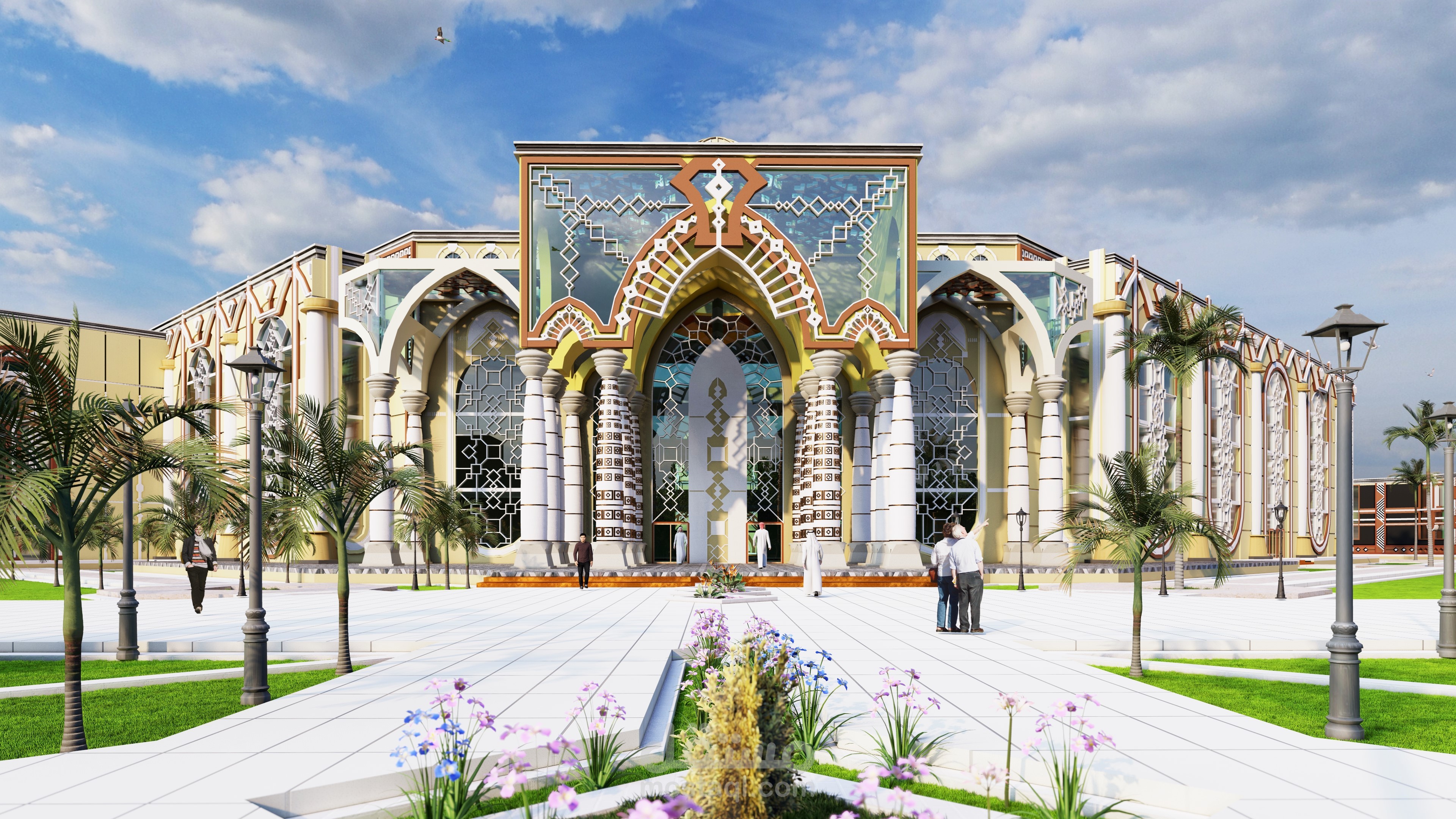 تصميم معماري خارجي وداخلي وانيميشون