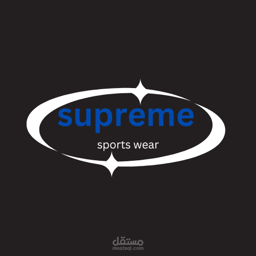 تصميم لوجو لشركه ملابس رياضيه مع بنر للمحل