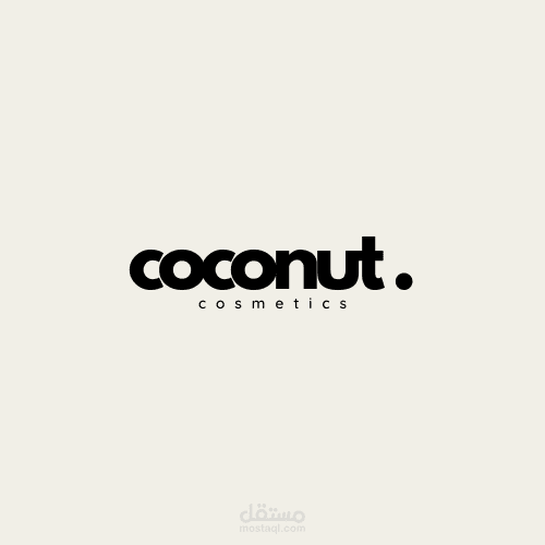 تصميم لوجو لشركة مستحضرات تجميل مع تصميم العبوات