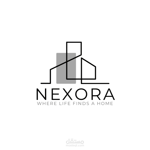 Logo for a real estate company
