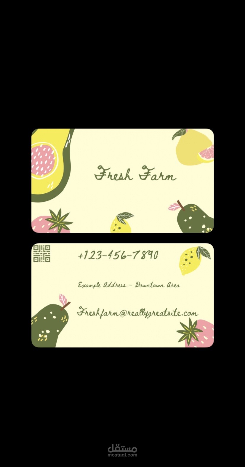 Fresh Farm (Card)