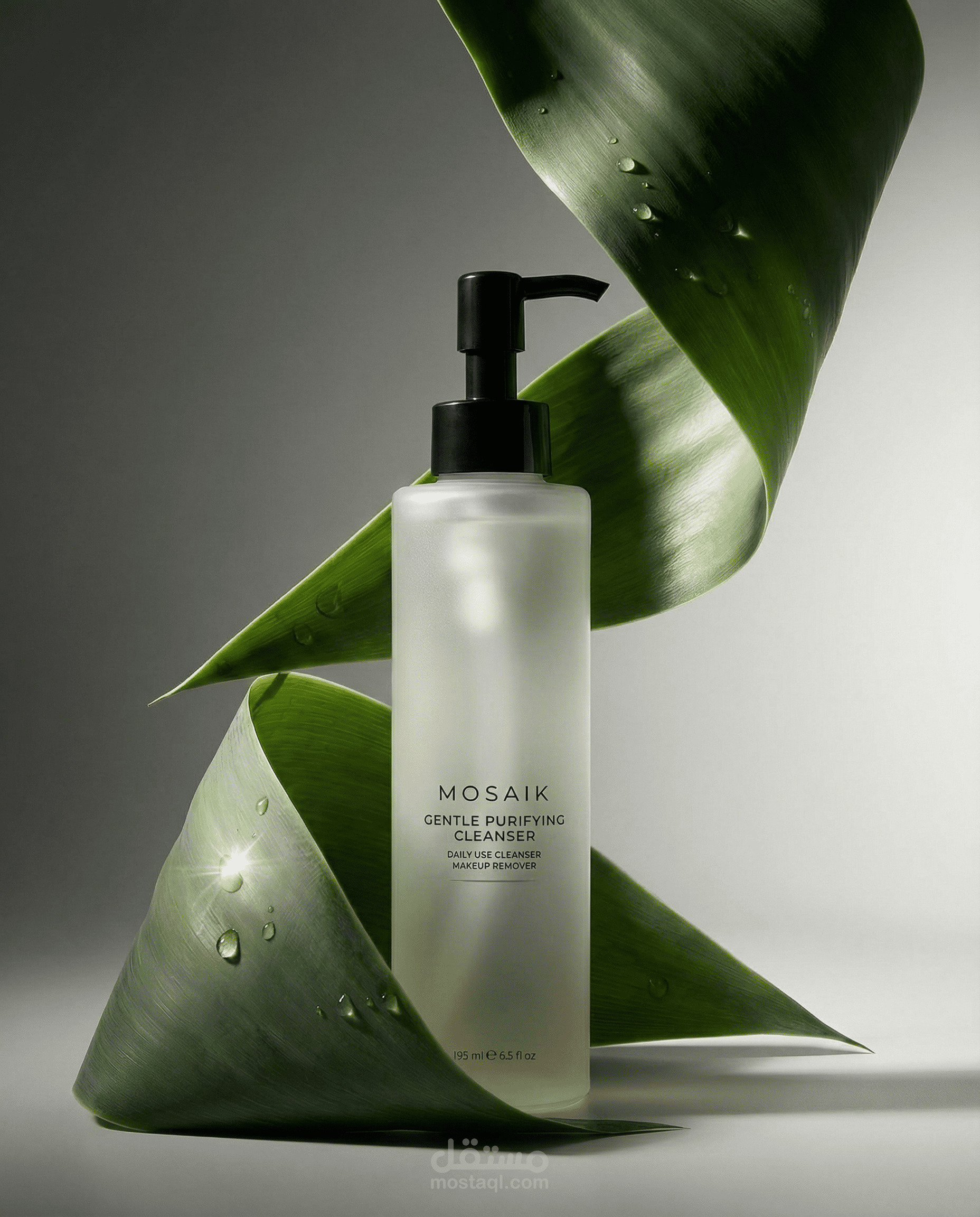 موسيك للعناية بالبشرة: فن النقاء السريري (حملة مفاهيمية)