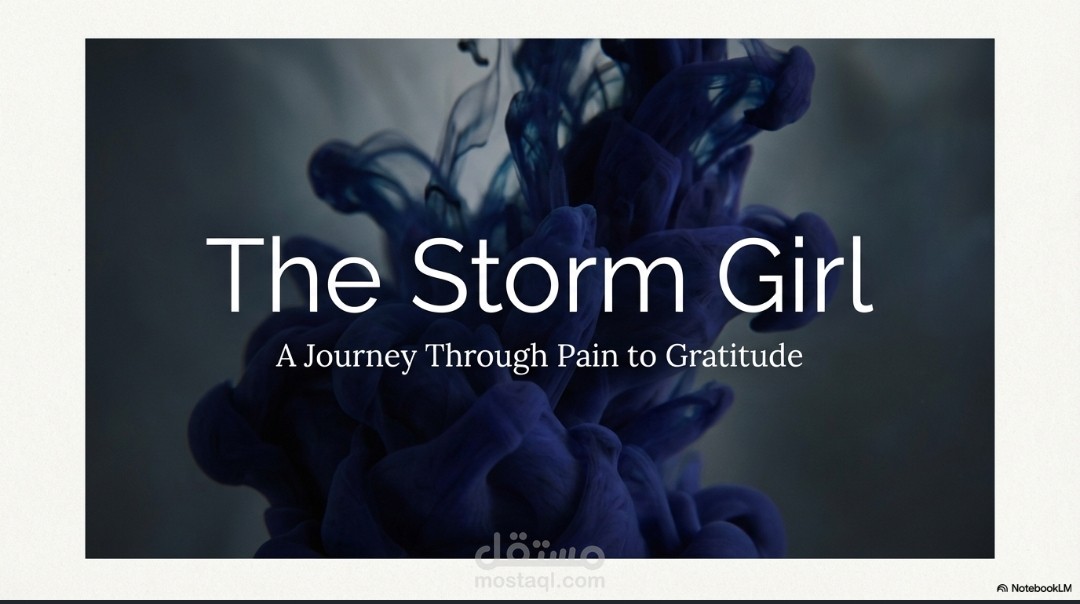 تجسيد الهوية البصرية للقصص القصيرة (The Storm Girl)