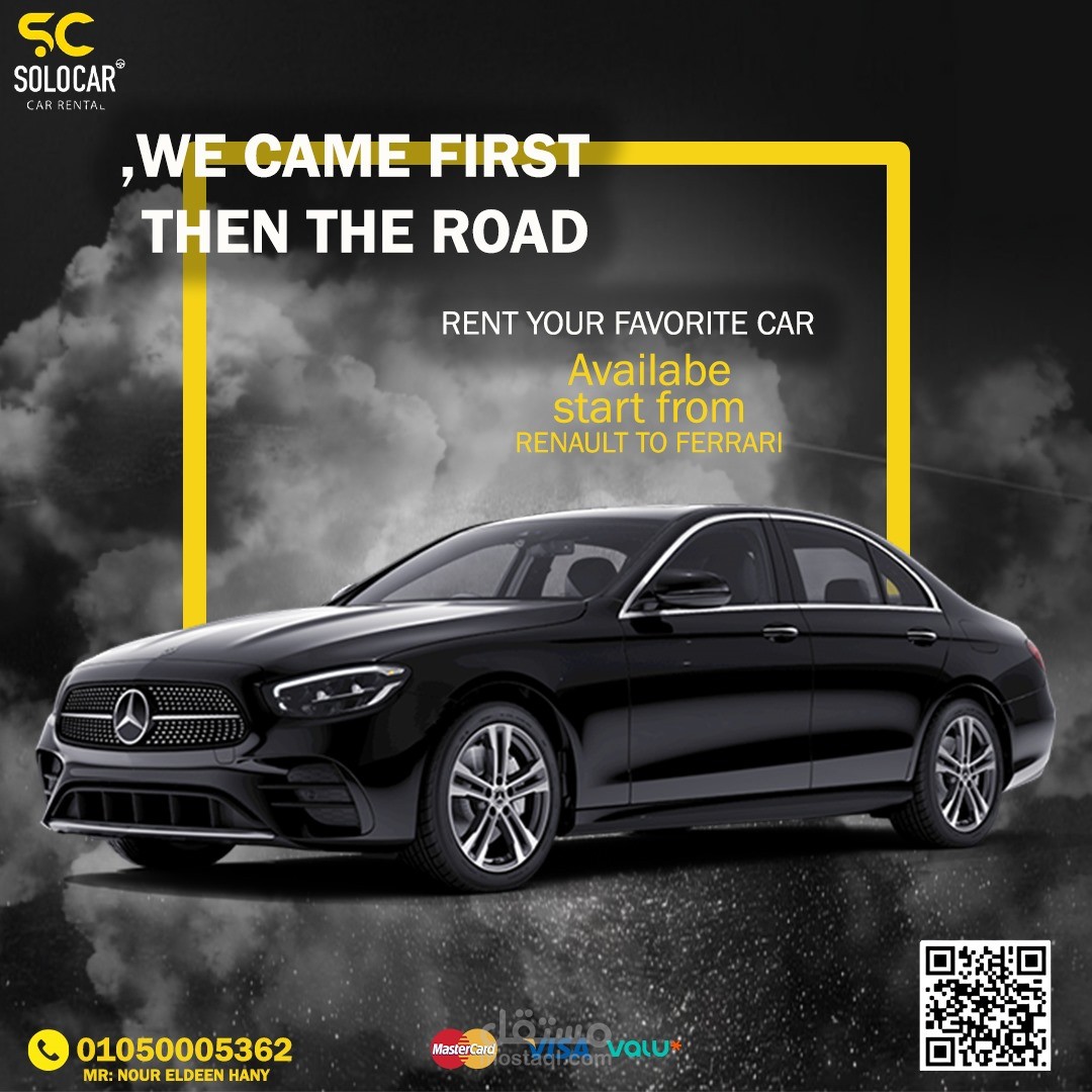 تصميم سوشيال ميديا لمعرض سيارات