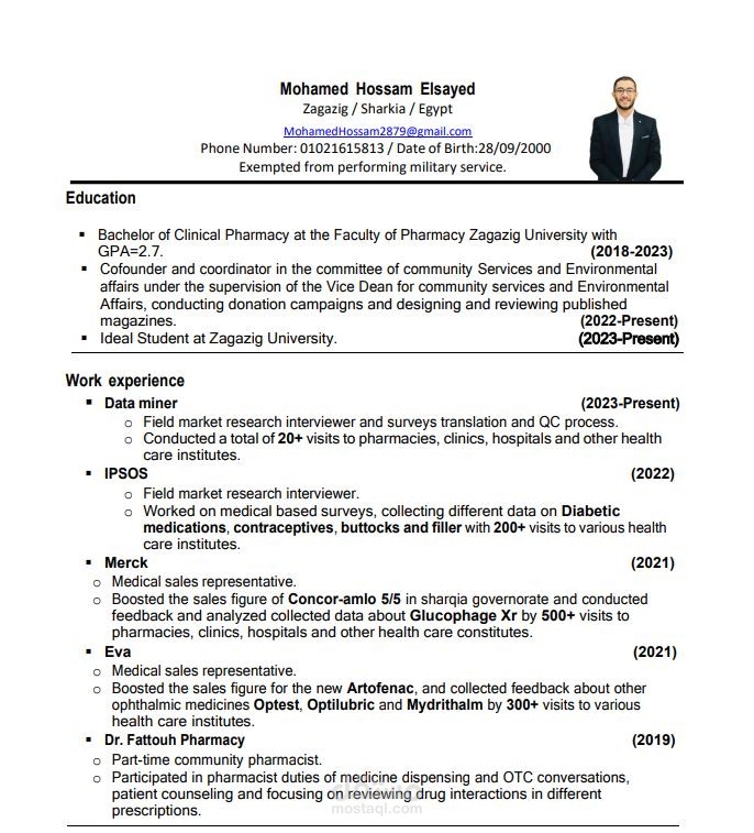 Bachelor of clinical pharmacy