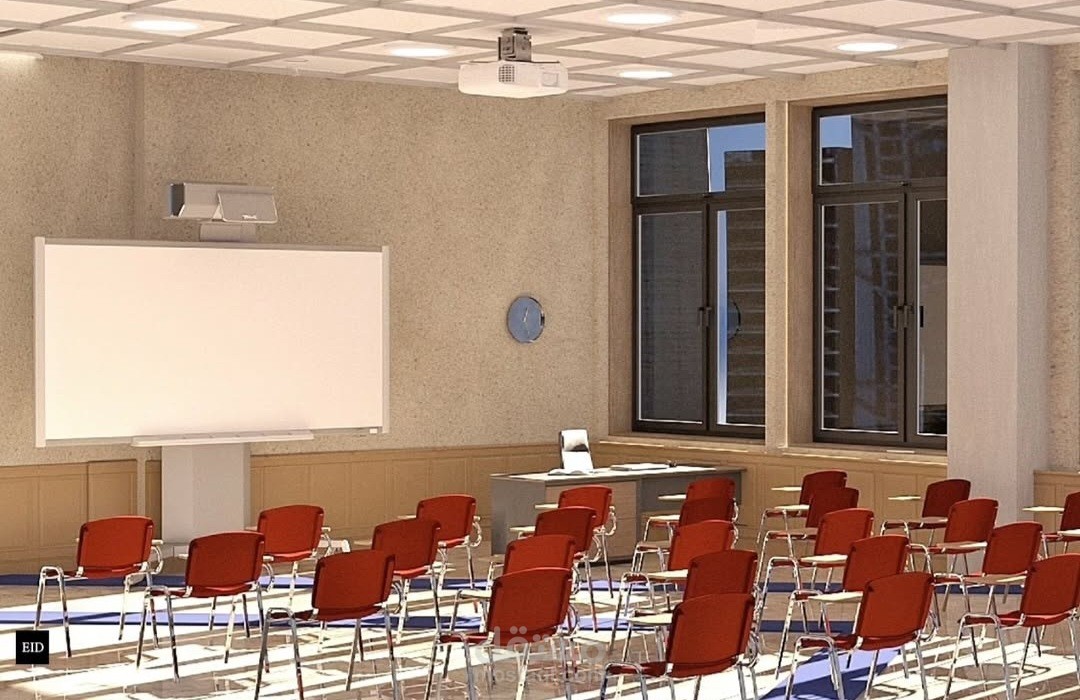 تصميم قاعة دراسية