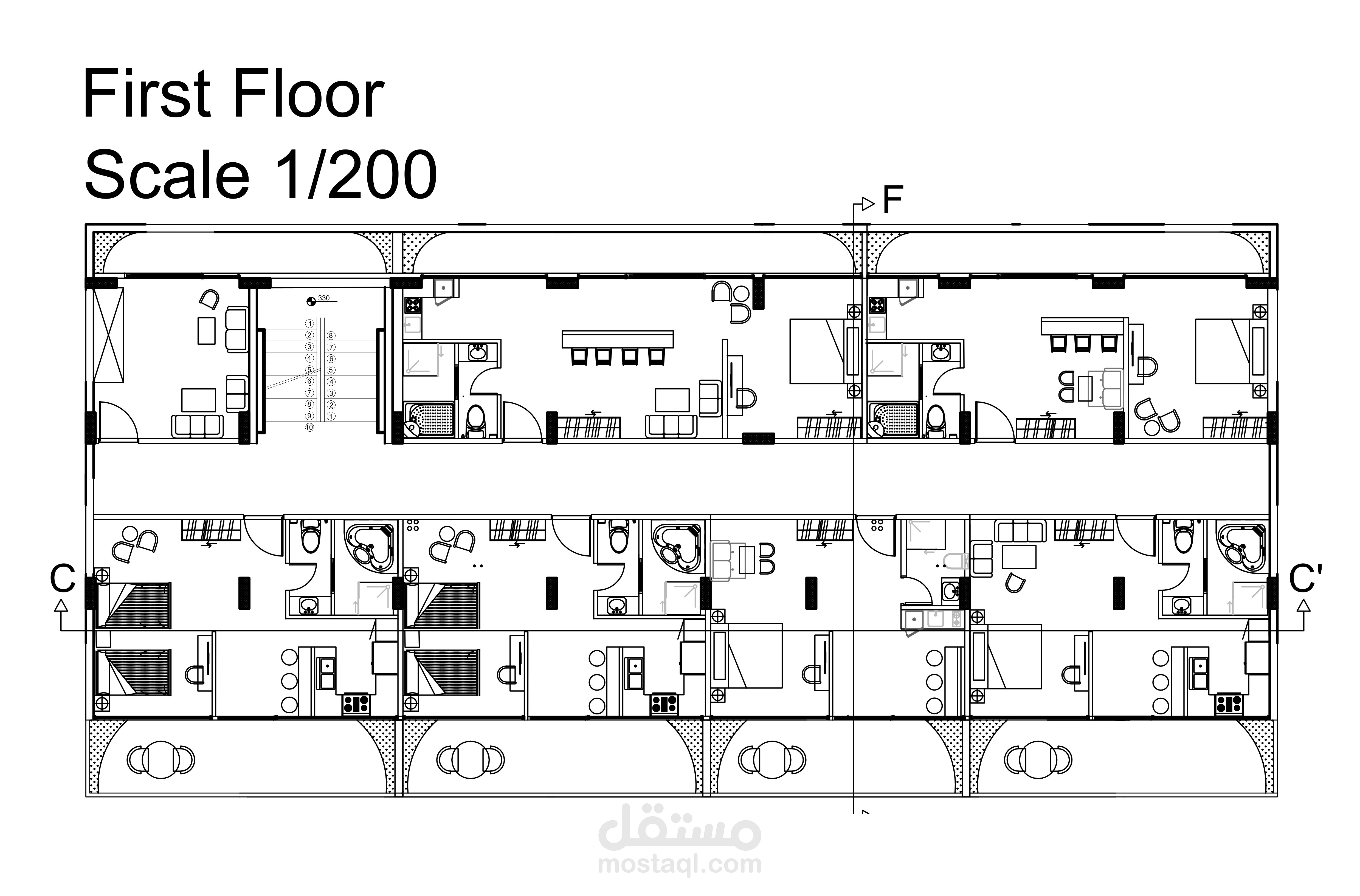 مجمع فندقي خدمي متكامل