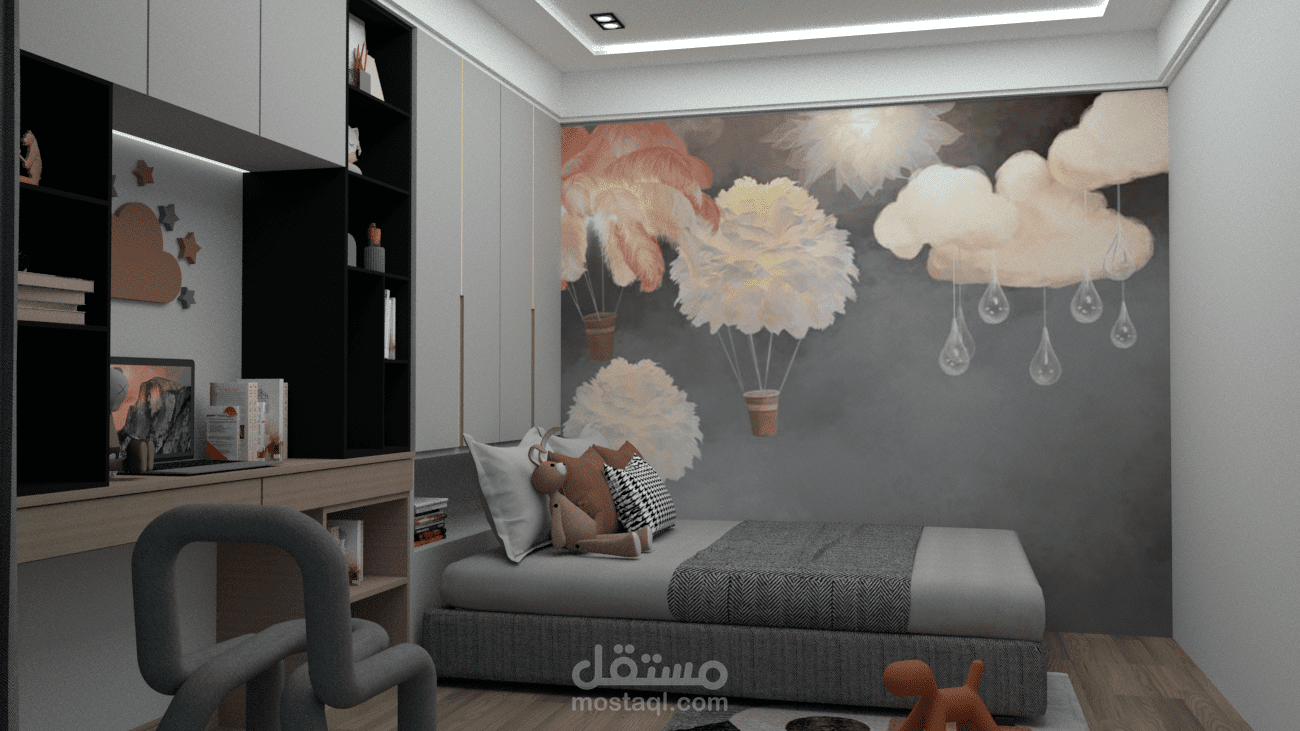 تصميم داخلي لمنزل