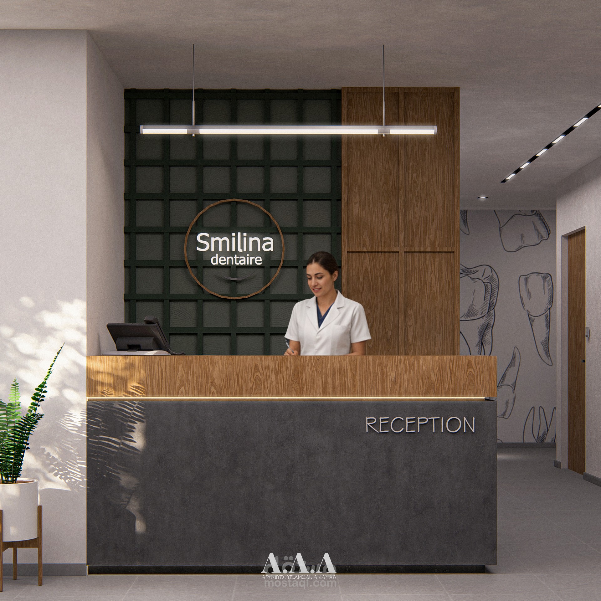 عيادة الأسنان “Smilina”