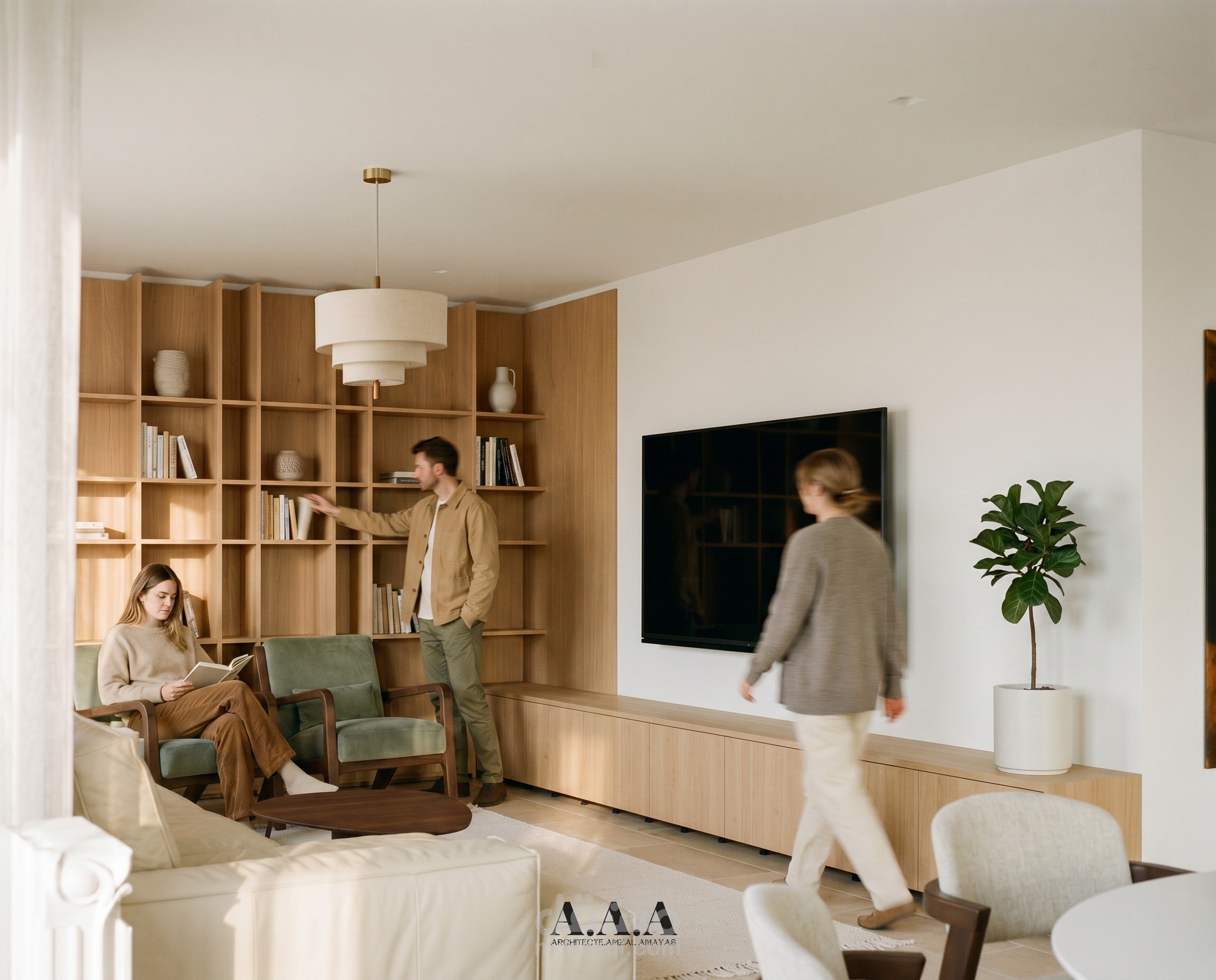 رندر داخلي لمنزل - Home Interior render