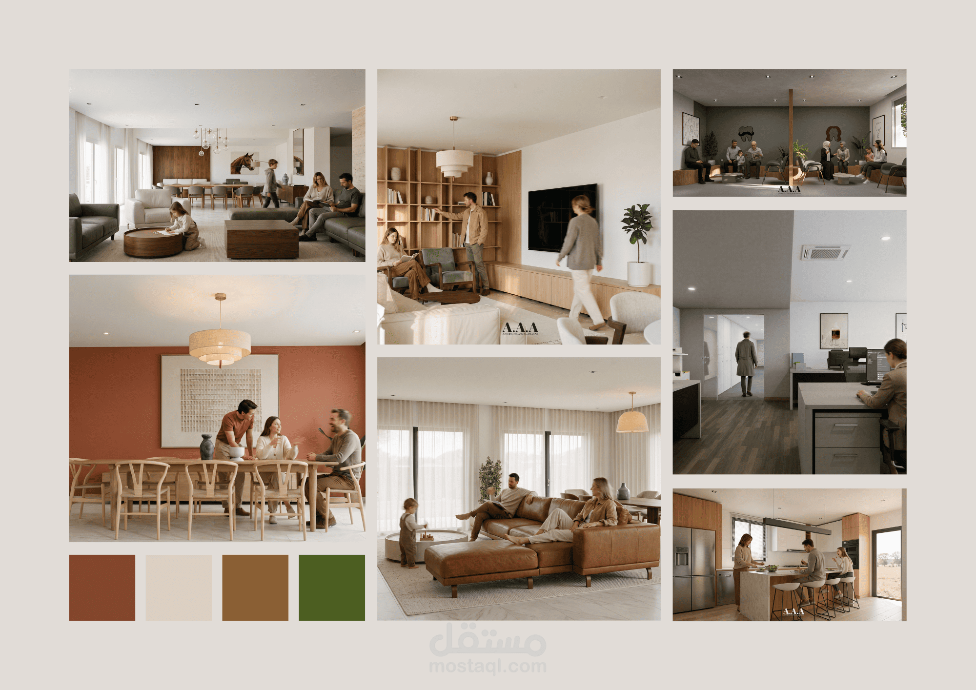 تصاميم داخلية -  Interior design & render
