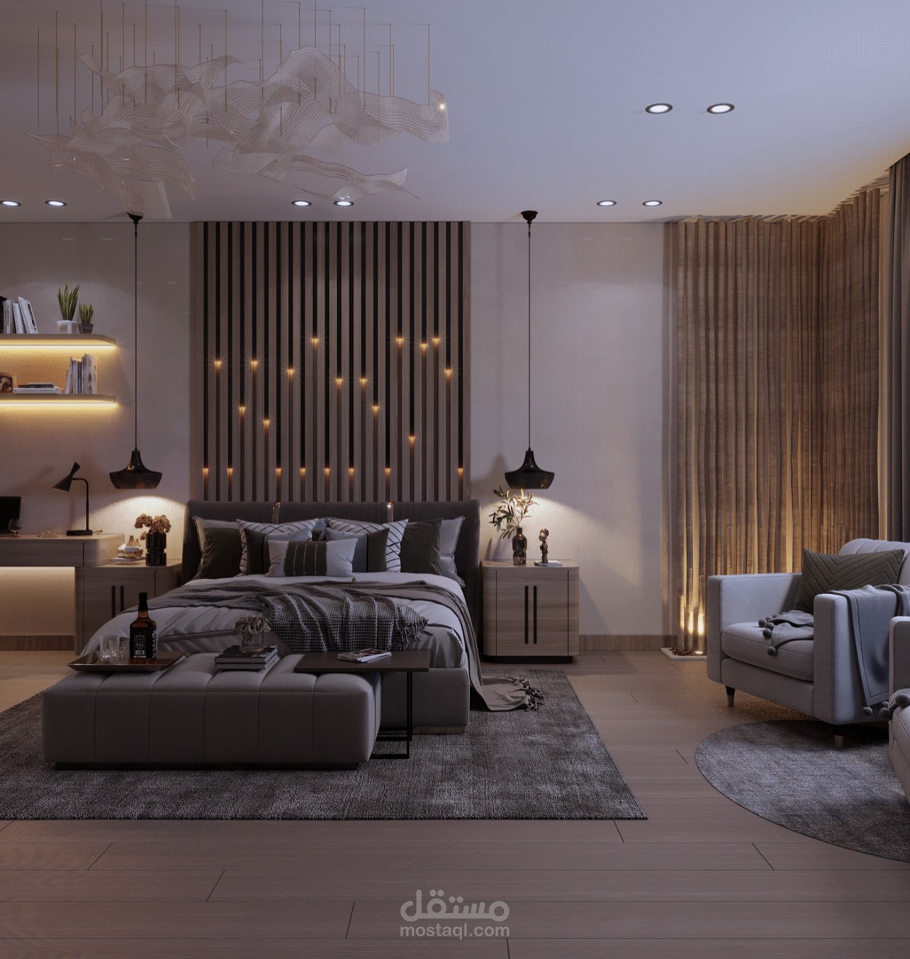 Modern Master Bedroom