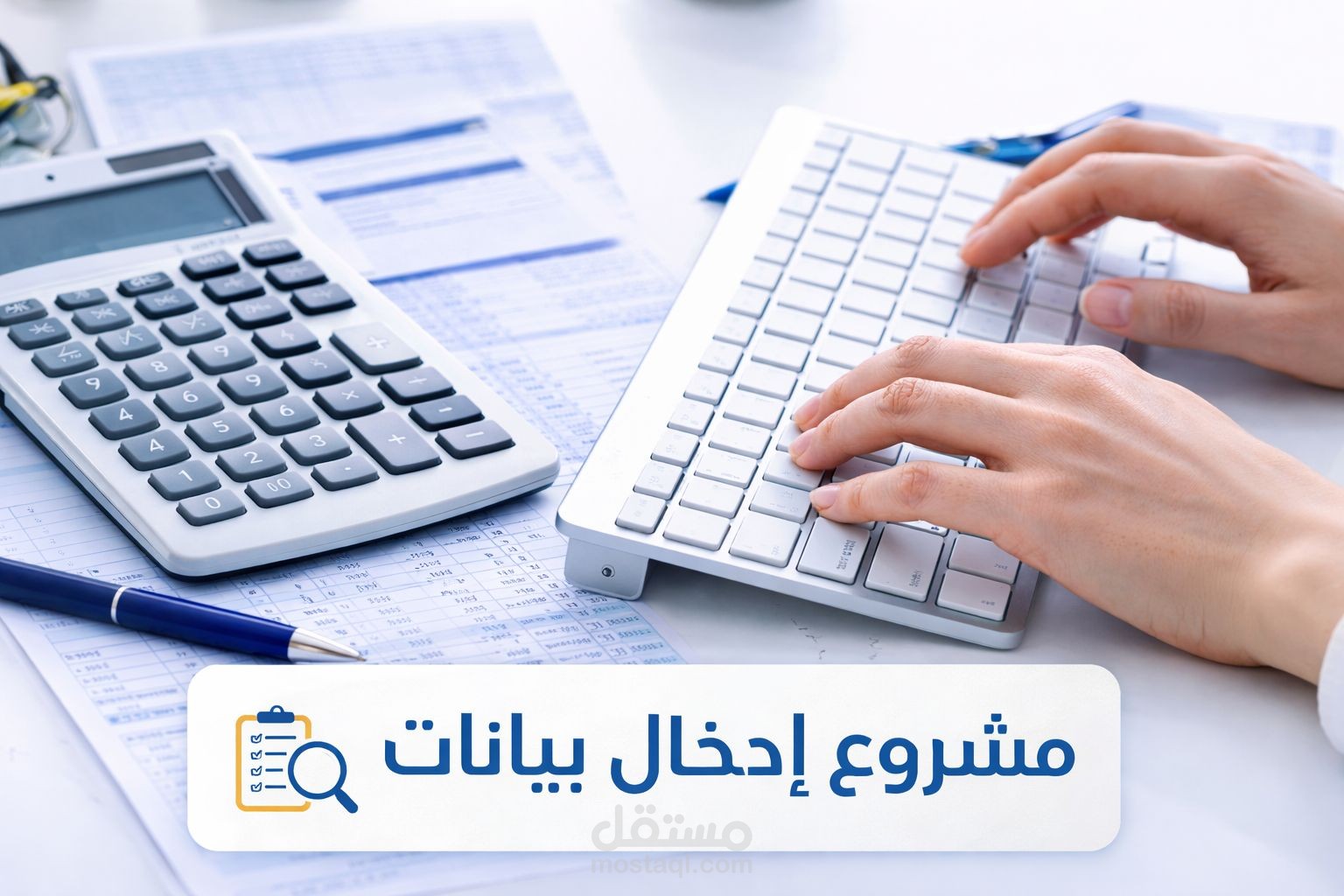 ادخال وتنسيق البينات و تصميم مواقع تجارية