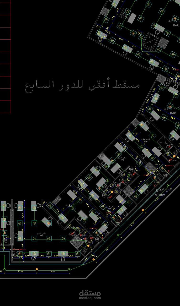 تصميم الانظمة الكهربية كاملة لمول في العاصمة الادارية الجديدة