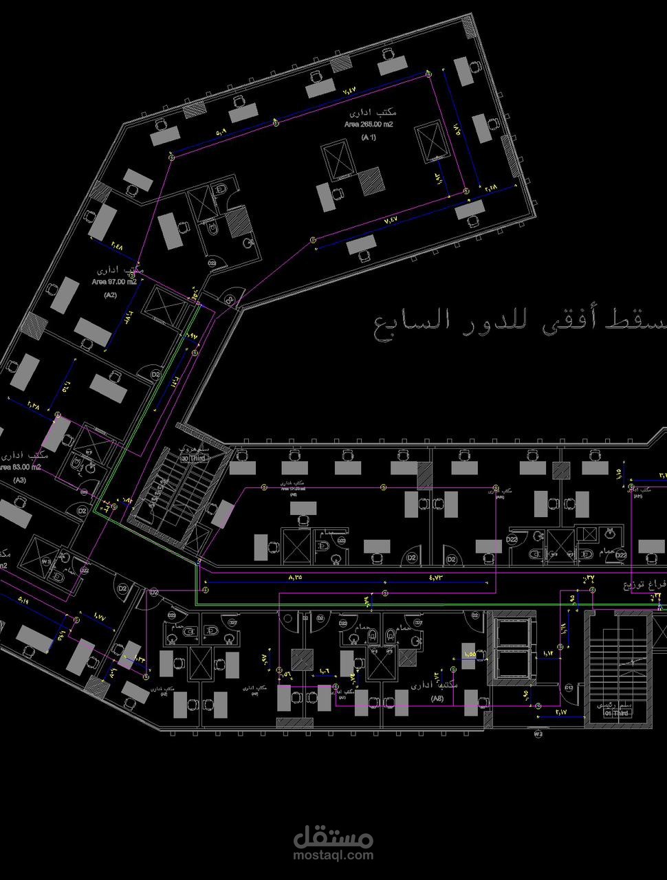 تصميم وتنفيذ مول ادارى وطبي