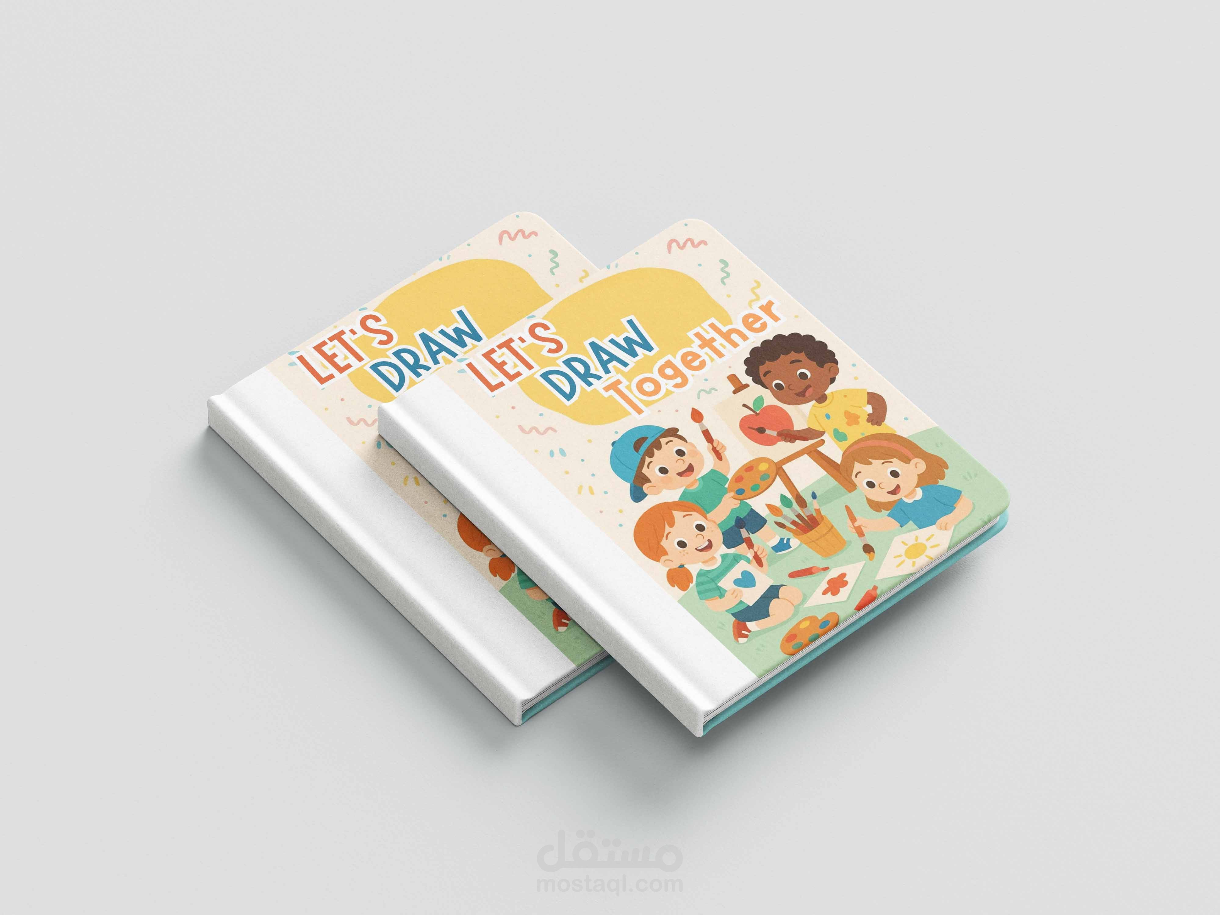 تصميم كتيب لتعلم التلوين للاطفال (Coloring Book For Kids)