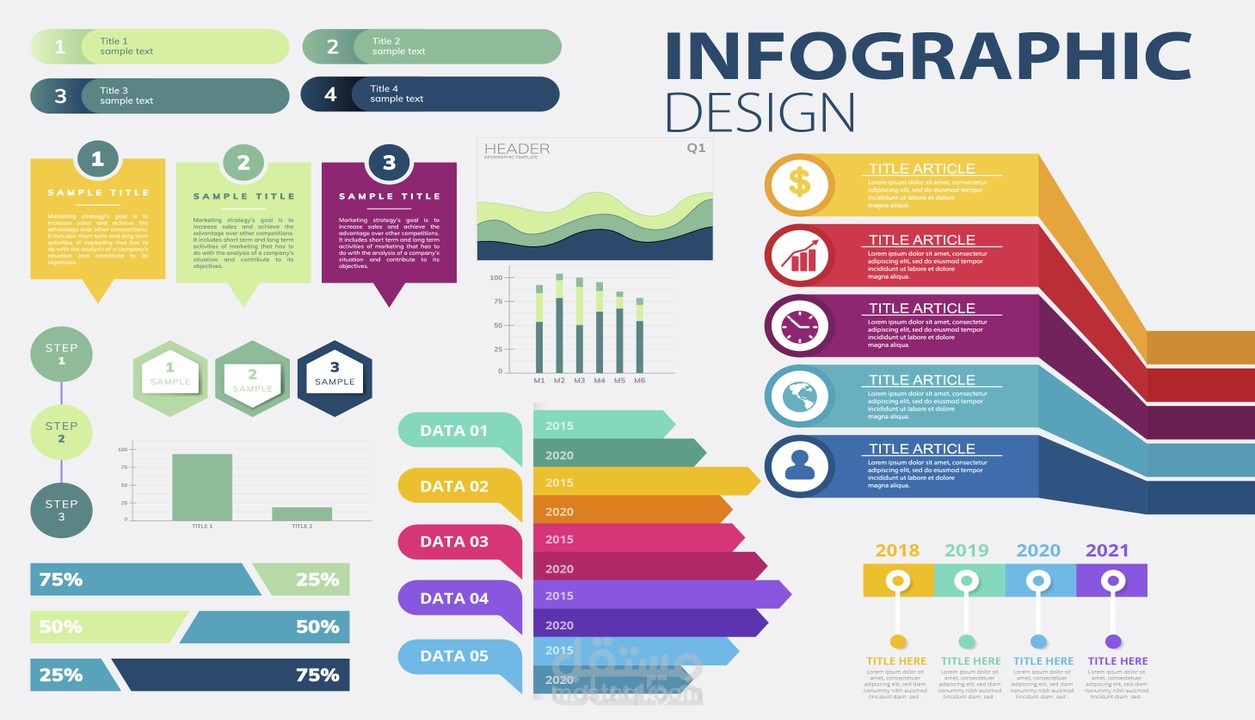 تصميم عروض تقديمية بوربوينت احترافي ومميز