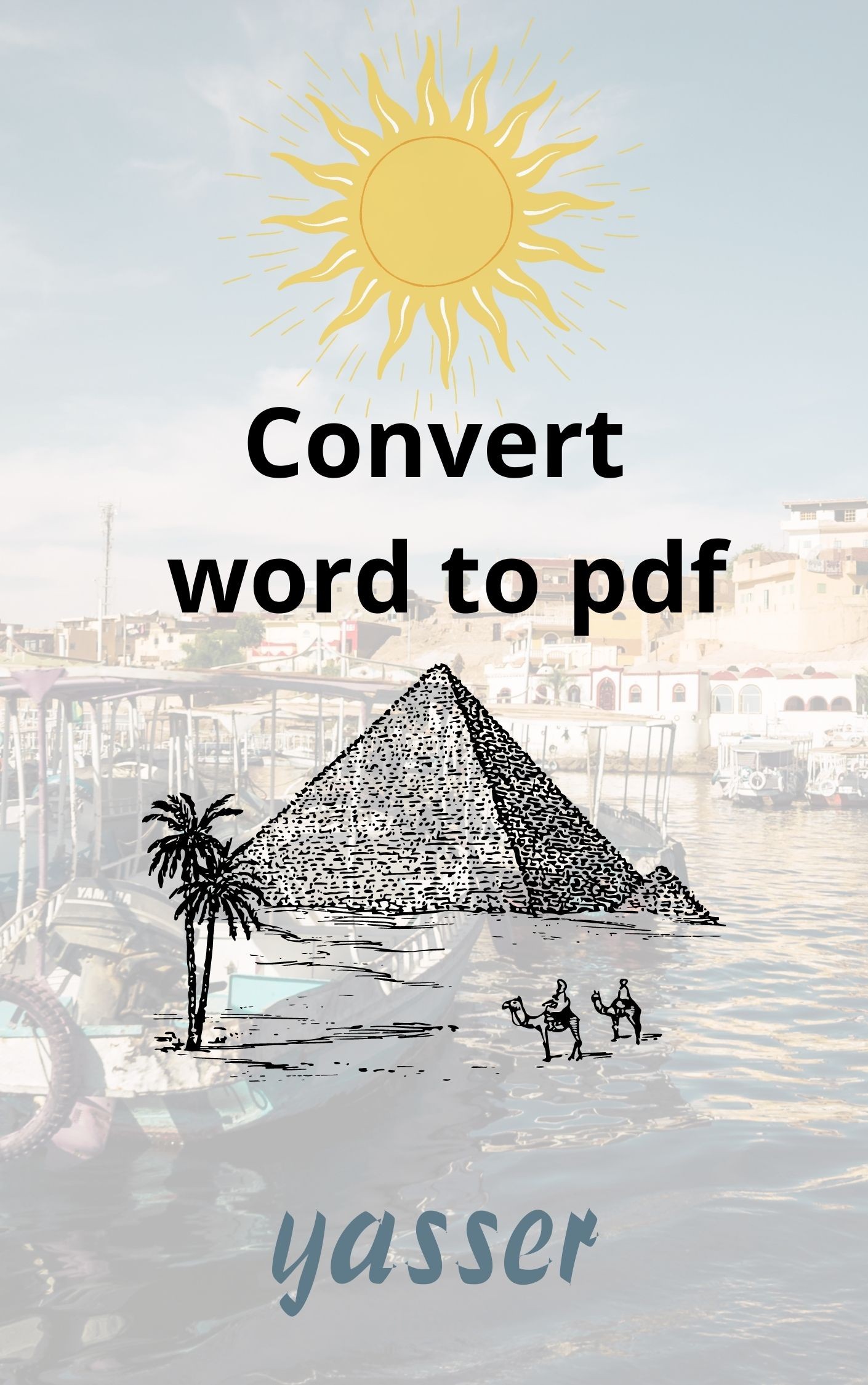 تحويل ملفات pdf إلى word والعكس