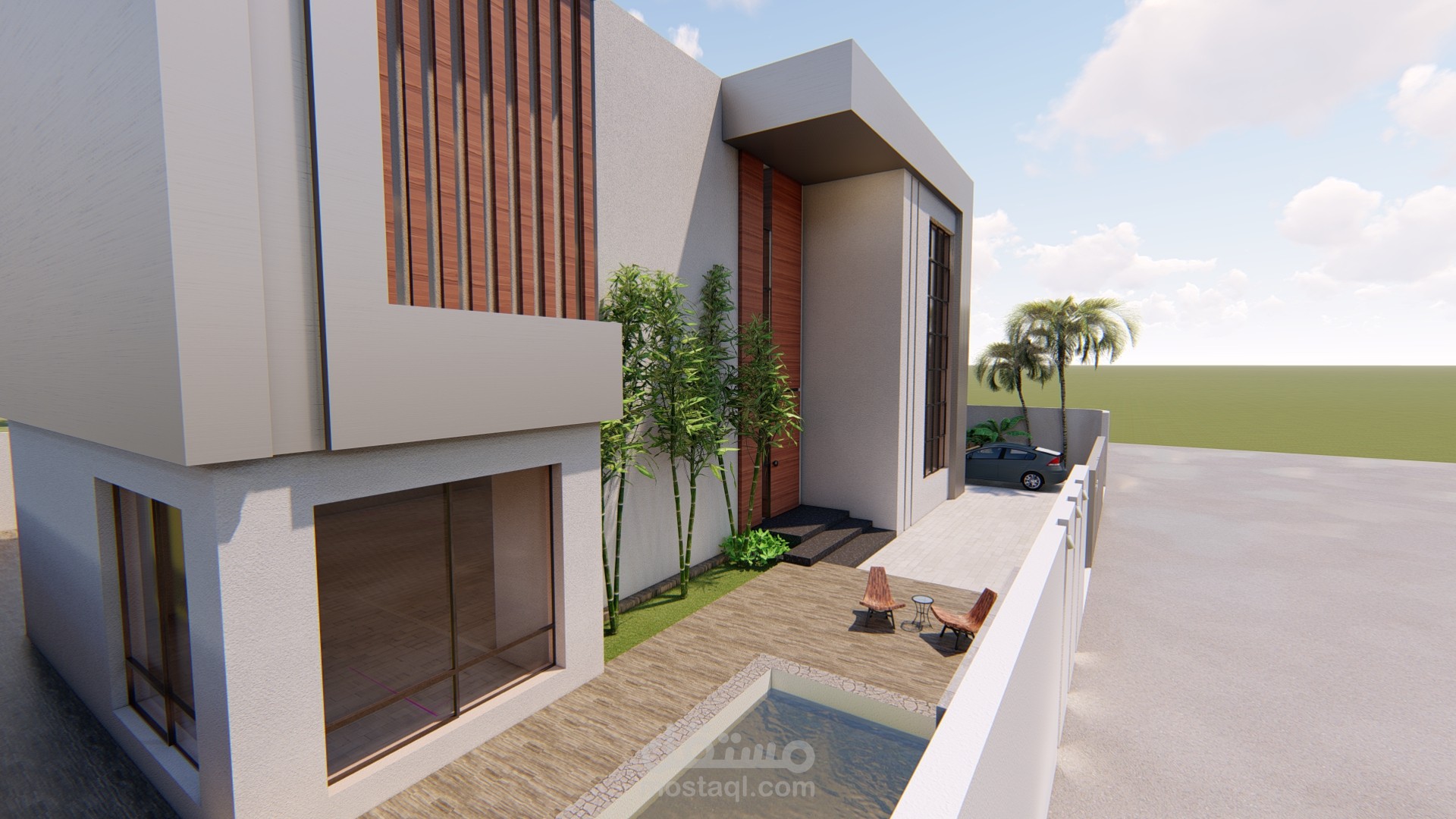 تصميم فيلا سكنية في السعودية