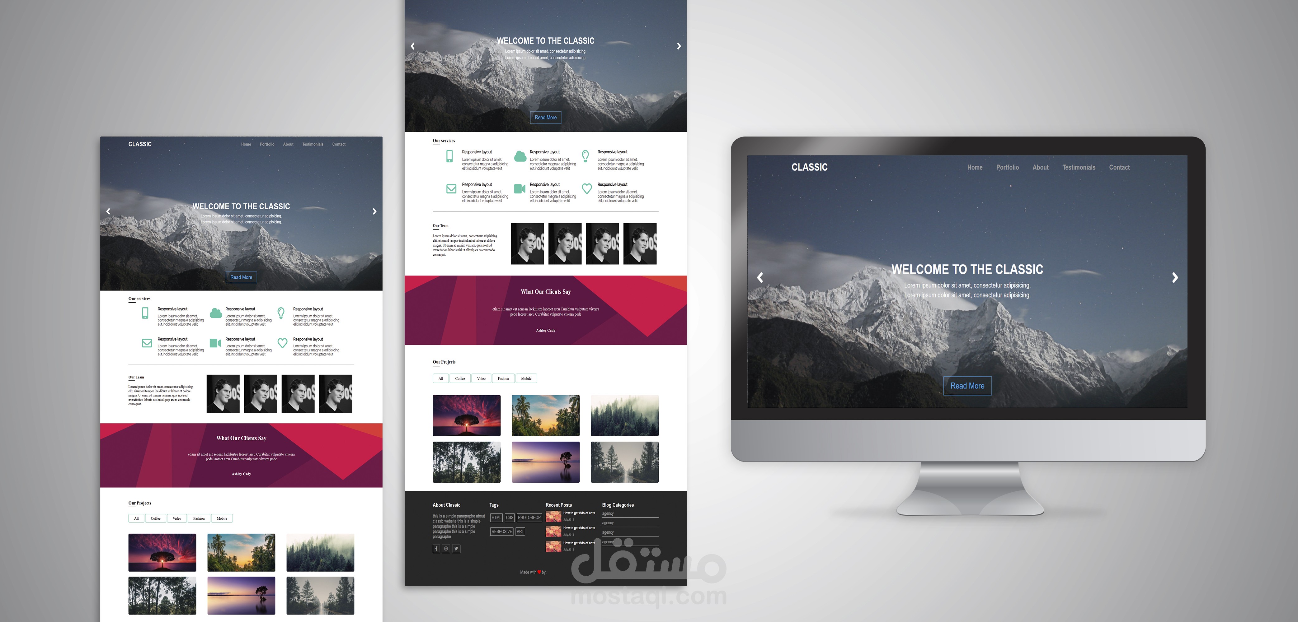 Landing page