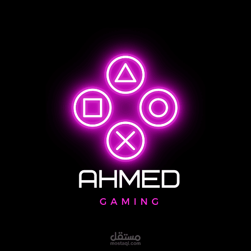 هذا لوجو للجيمنج بجودة احترافية