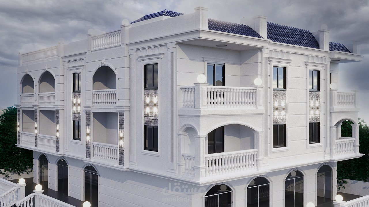 تصميم عماره سكنيه