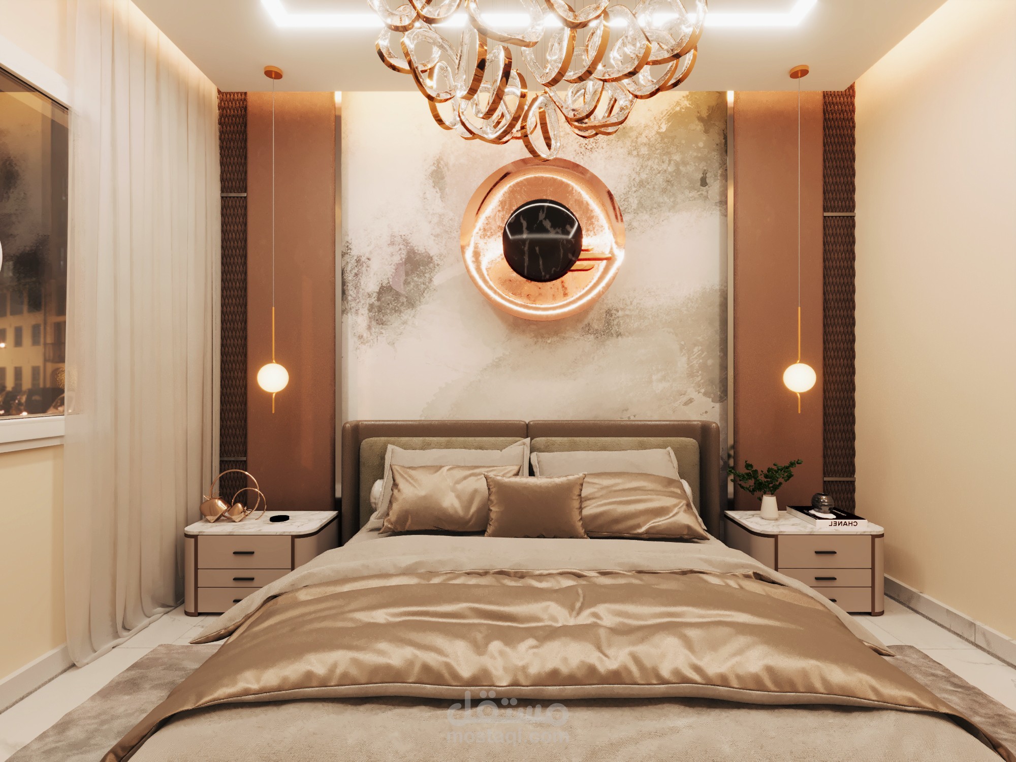 تصميم غرفه نوم ماستر