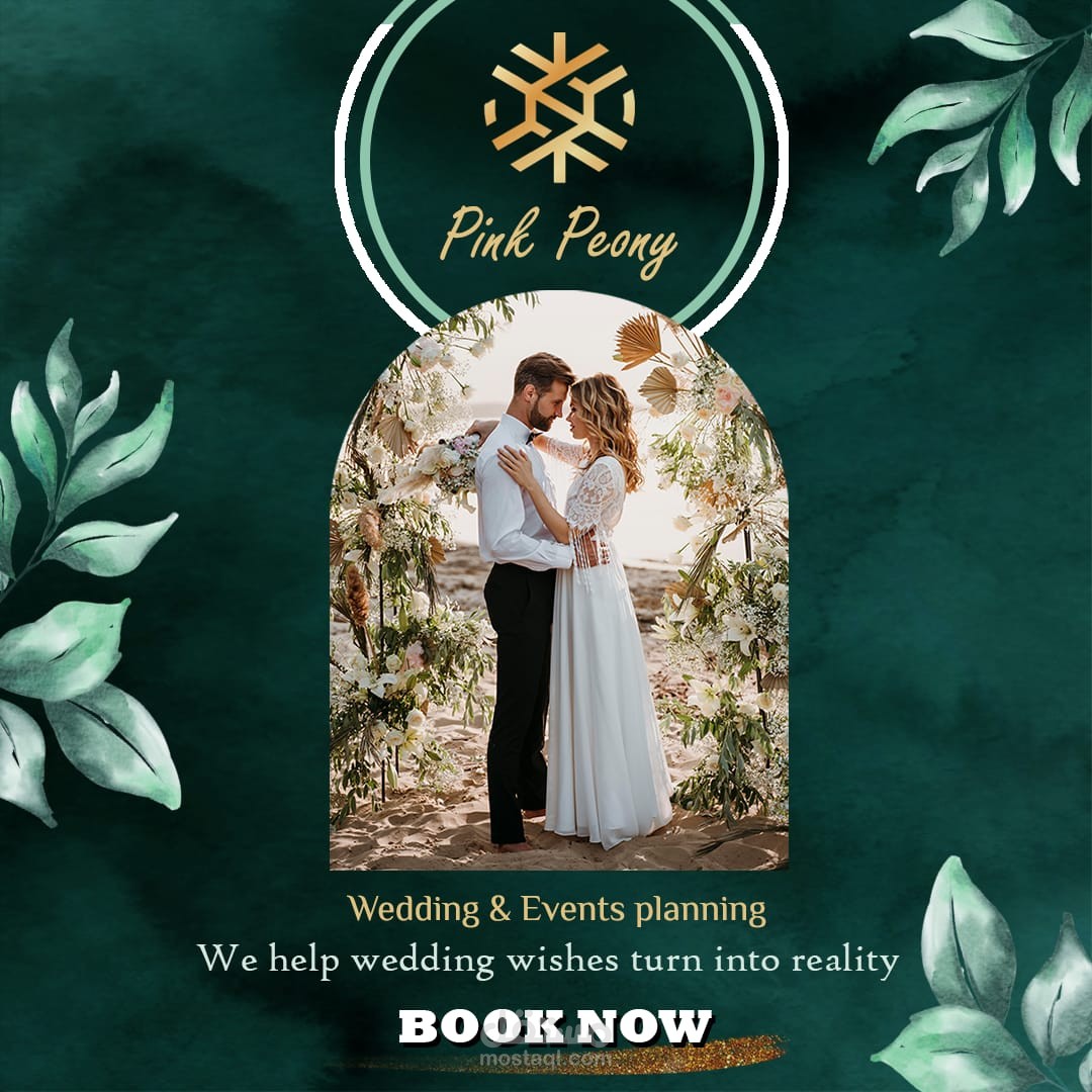 Social media post for wedding planning agency