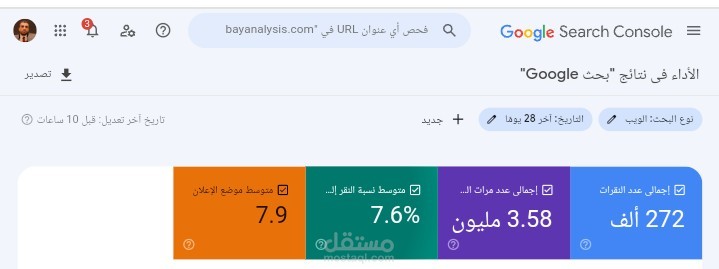 إحصائيات موقع بياناليزس إيدو