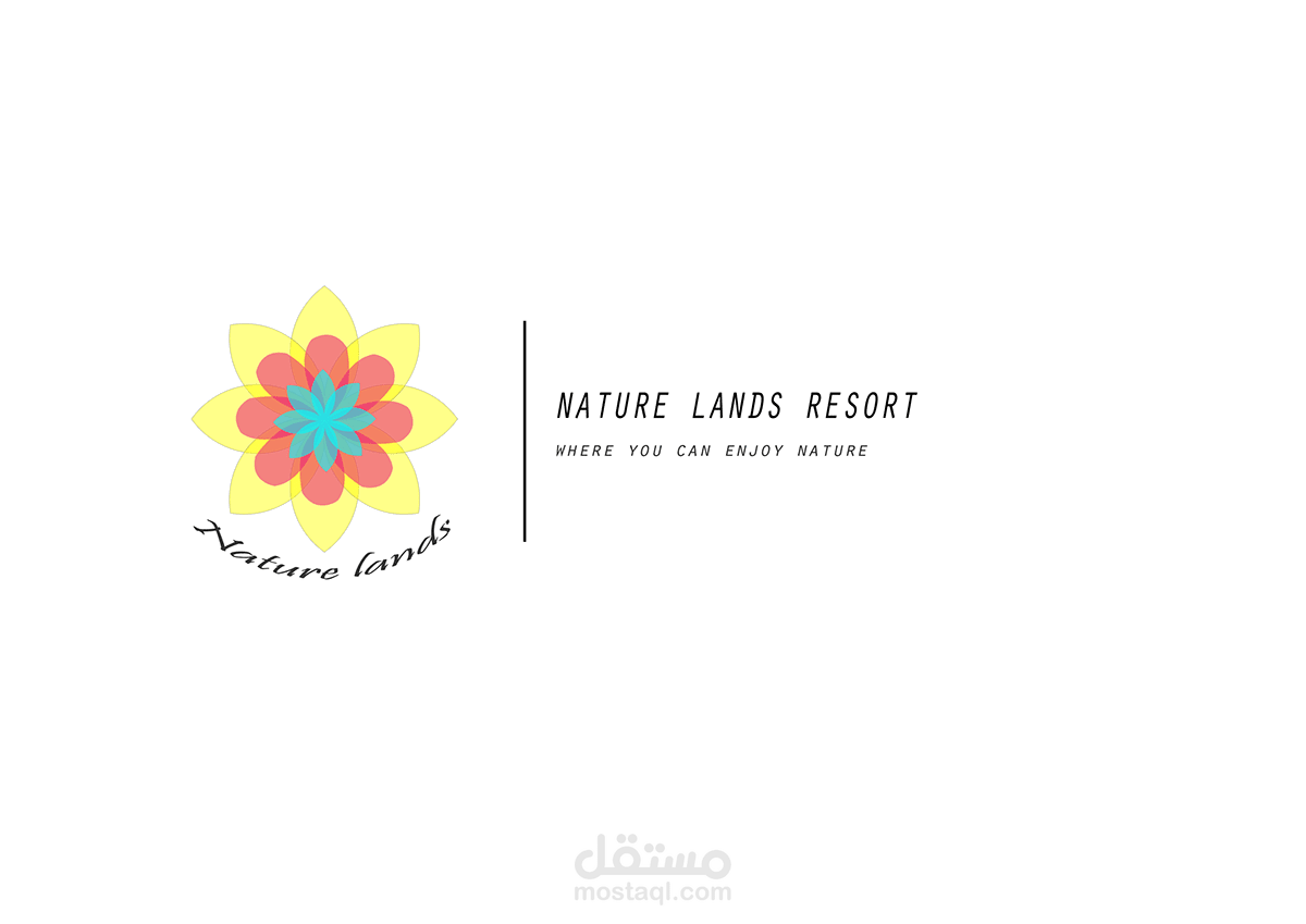 Resort logo (nature lands)