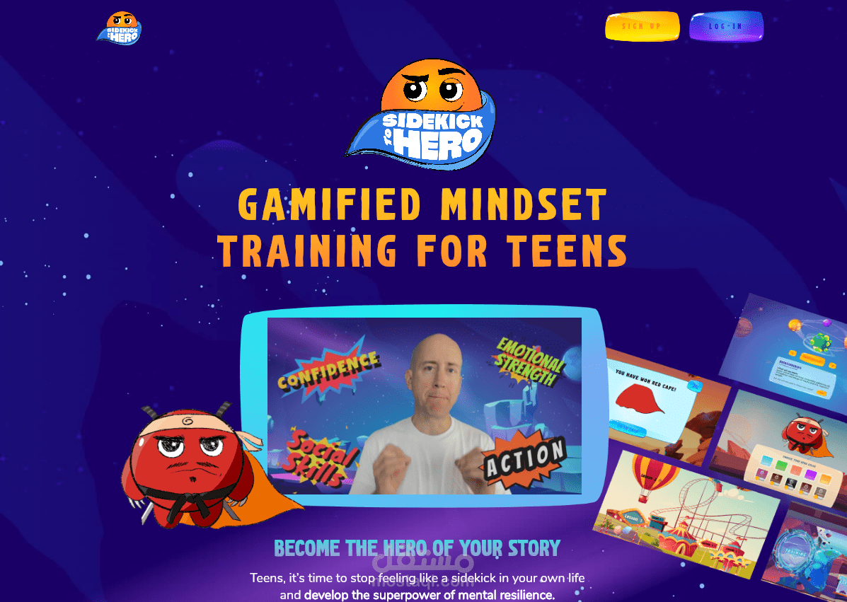 Sidekick to hero (Mental resilience program for teens)