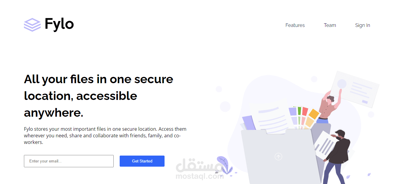FYLO Landing Page