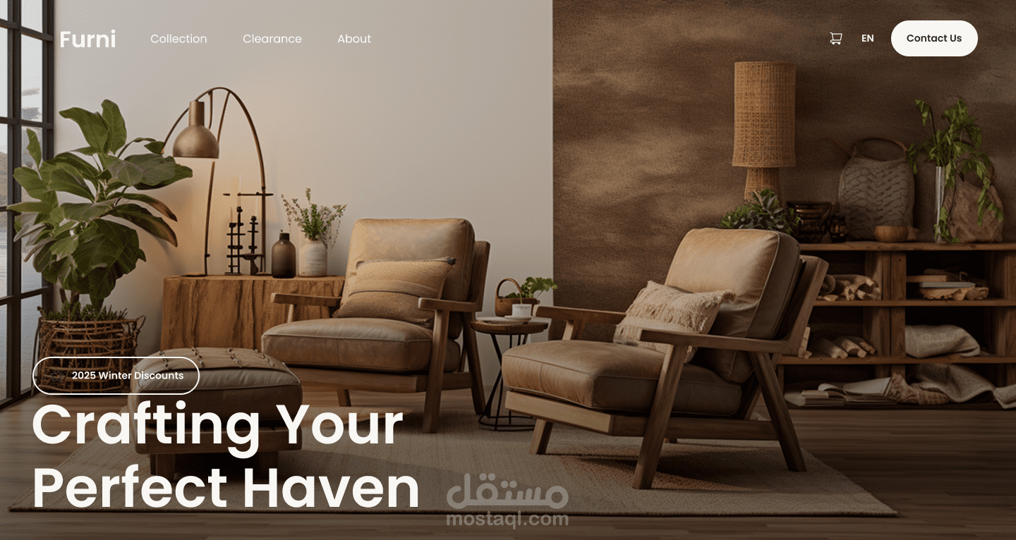 FURNI E-commerce website