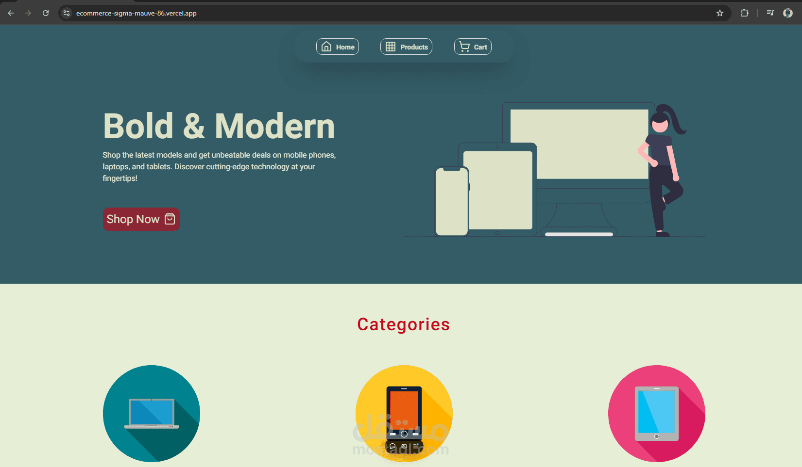 متجر الكترونيات