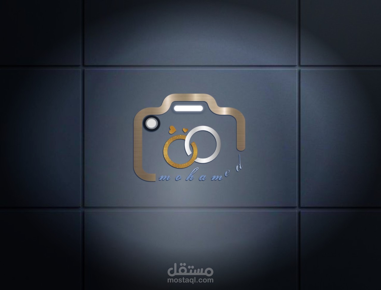 لوجو مصور فوتوغرافي احترافي