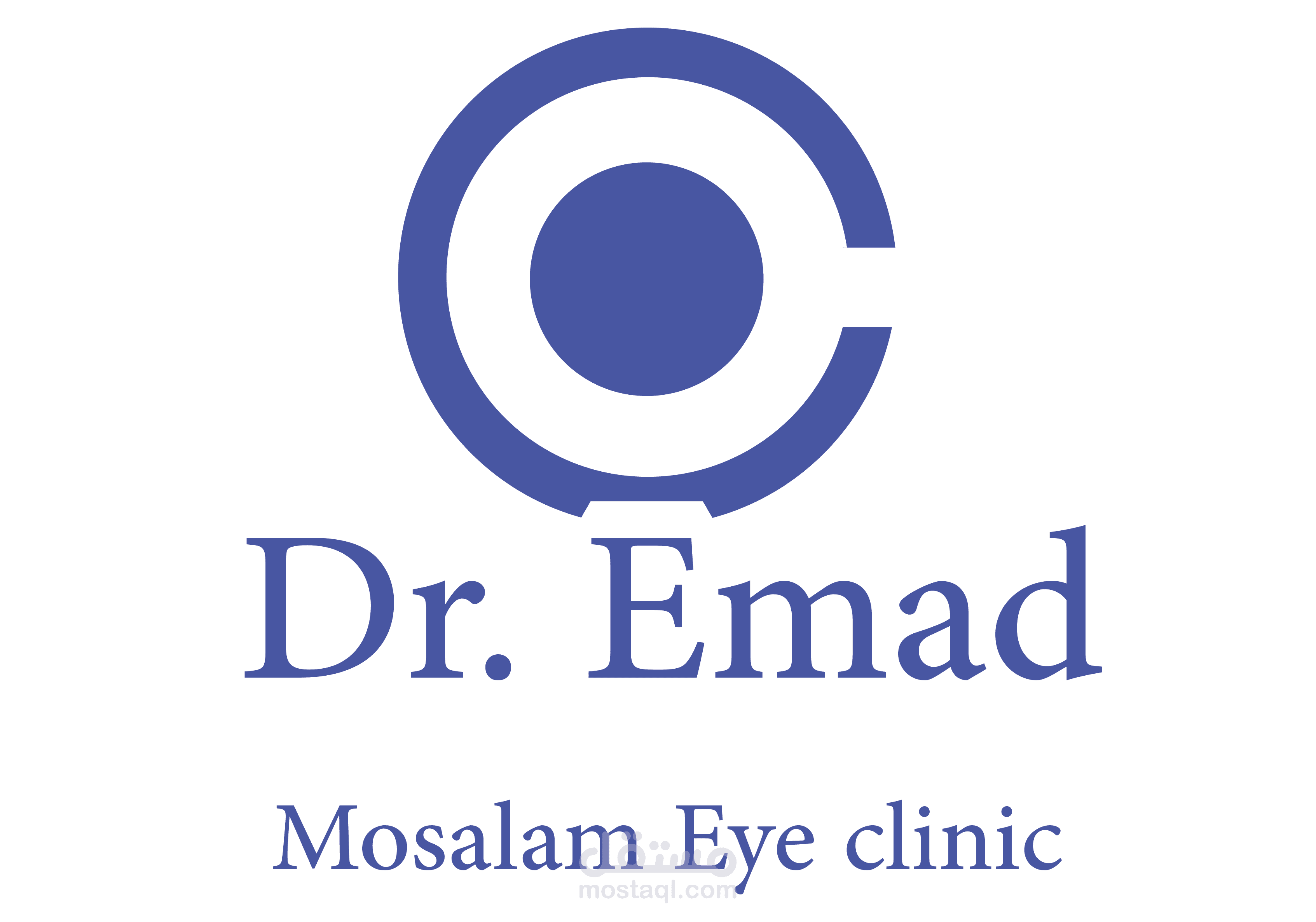 تصميم هوية بصرية متكاملة لدكتور عيون