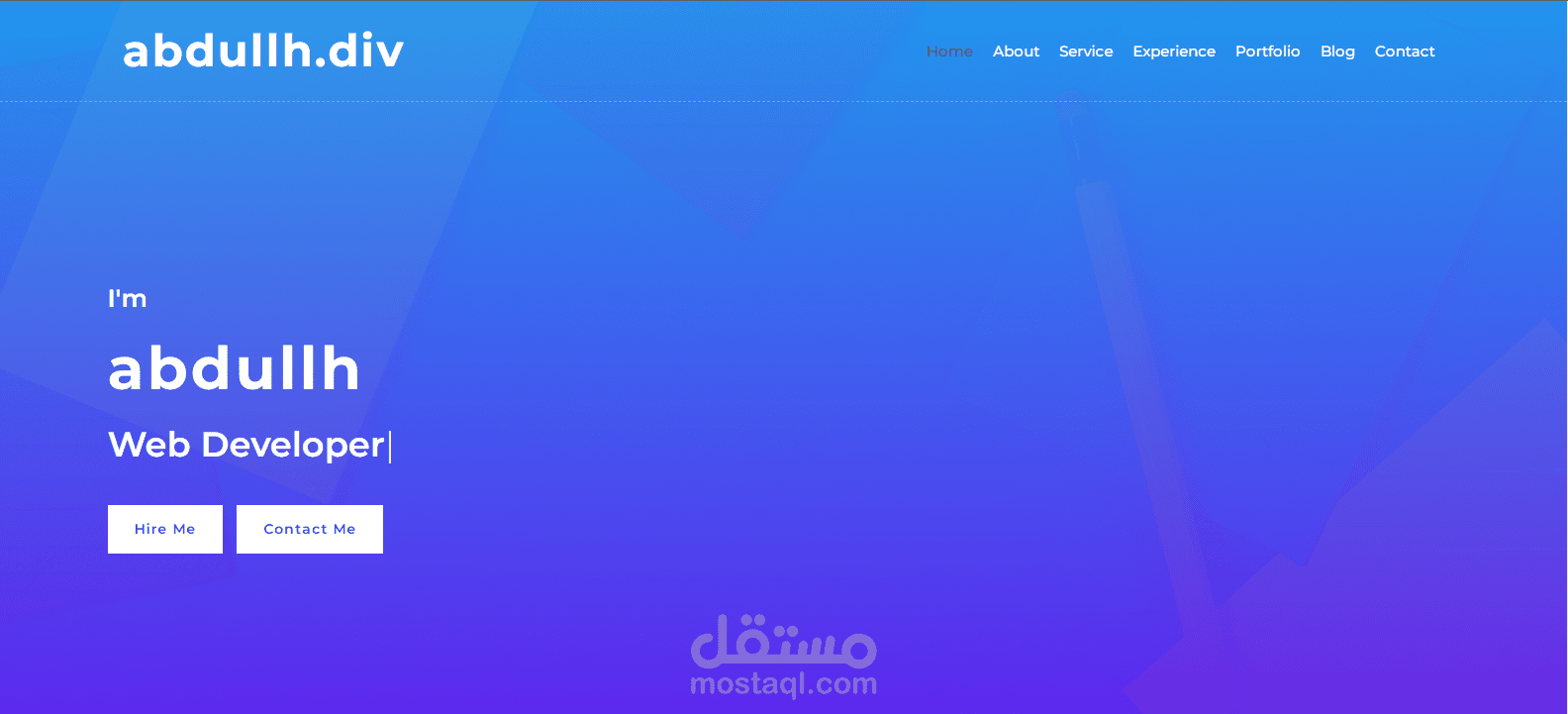 موقع شخصي