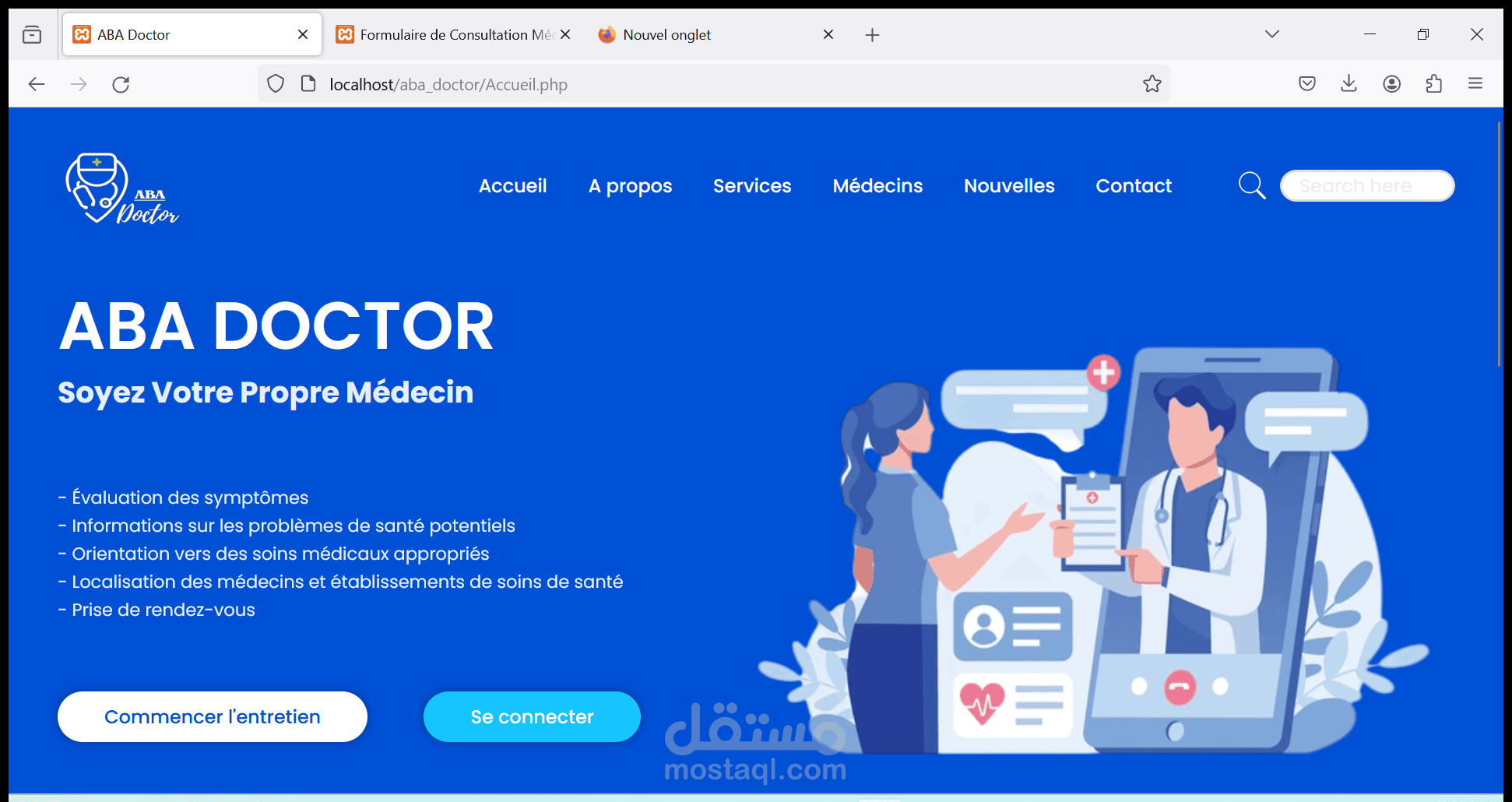 Application médicale