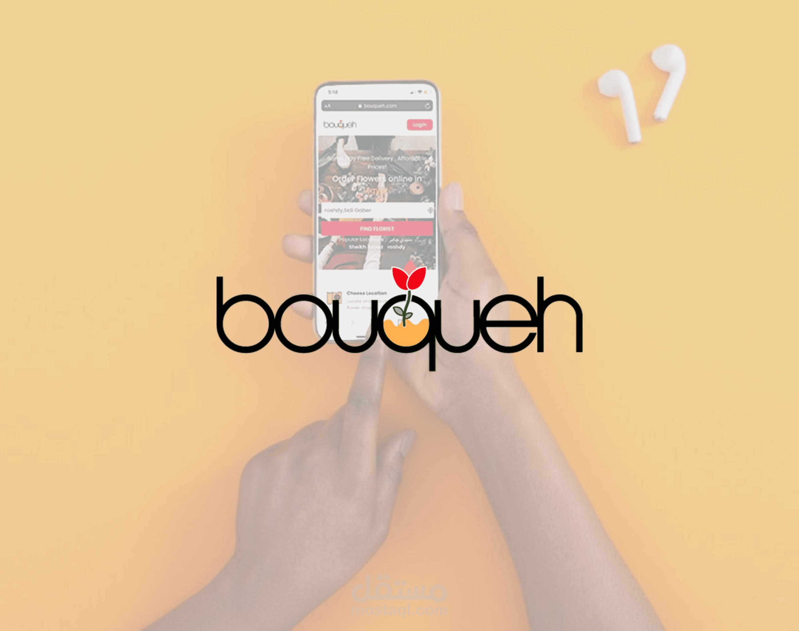 Bouqueh Brochure Design