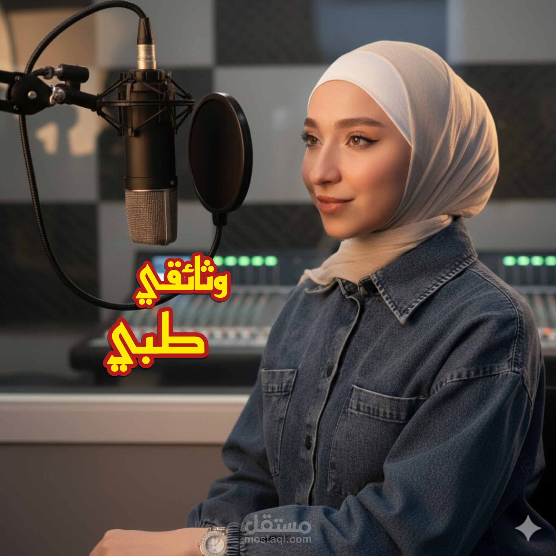 تعليق صوتي وثائقي طبي