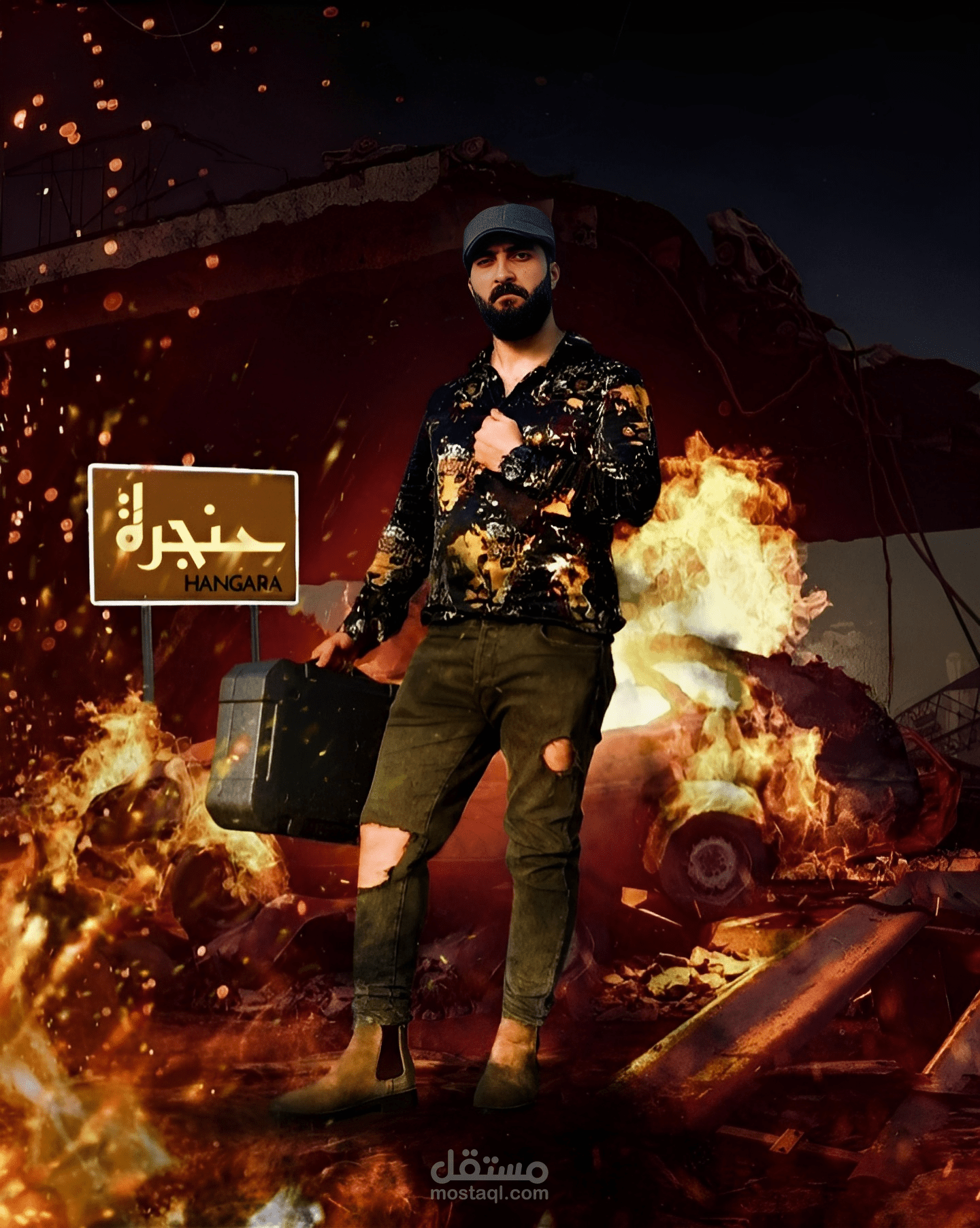 poster social media hangara