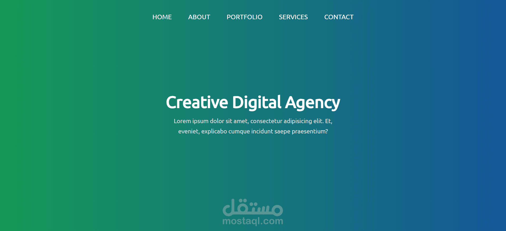 Website Animated Banner