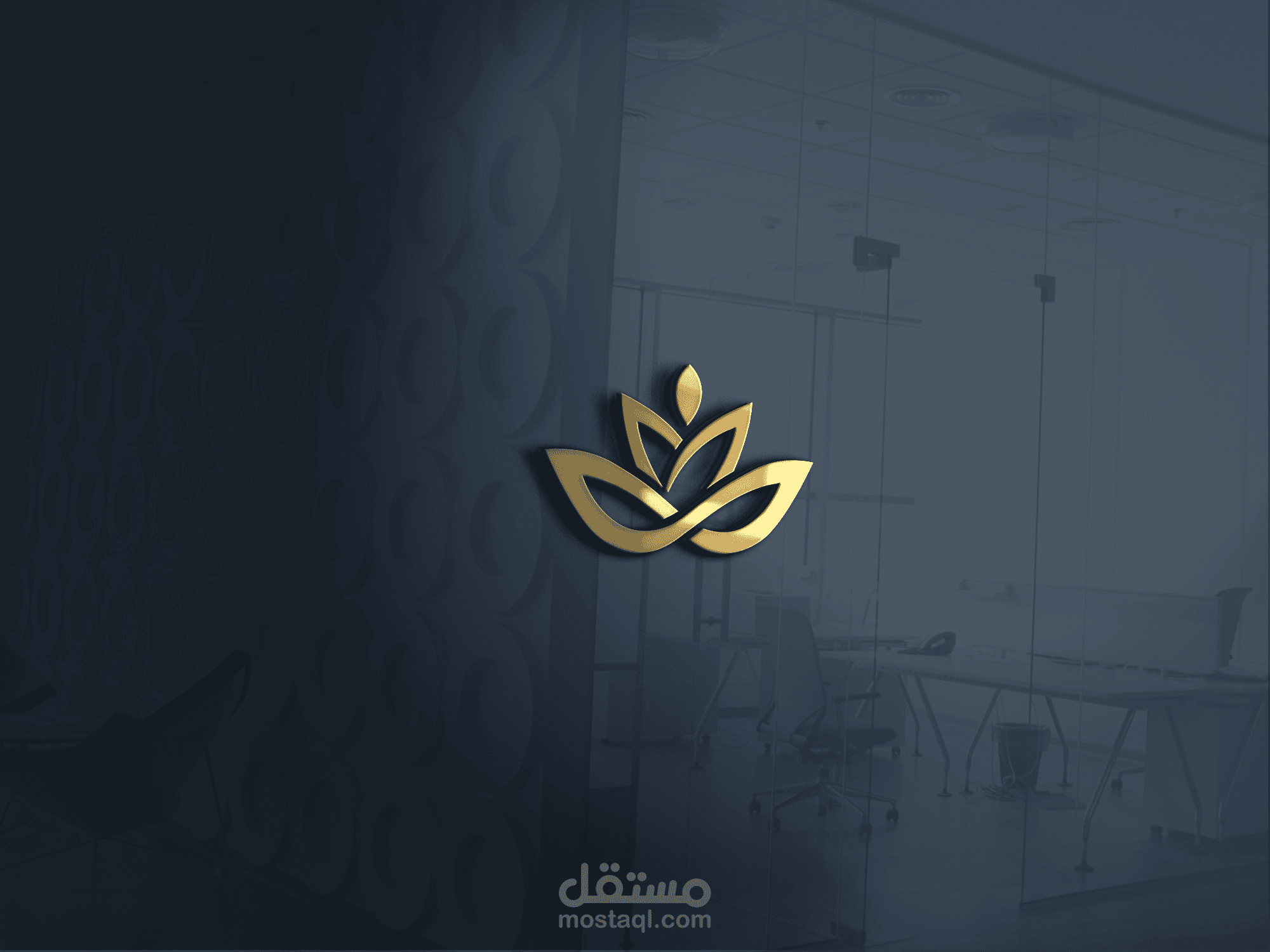 شعار احترافي فوتوشوب