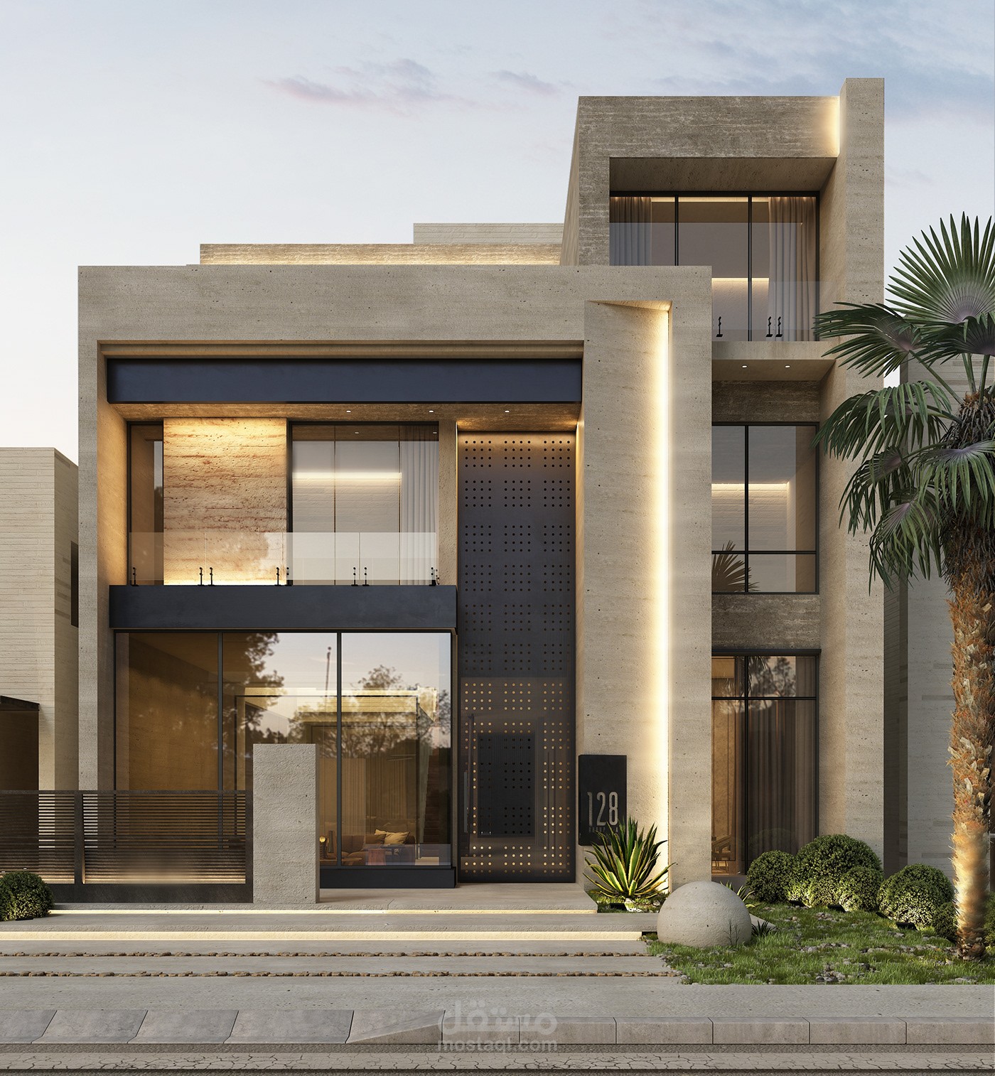 ُExterior villa at  dubai