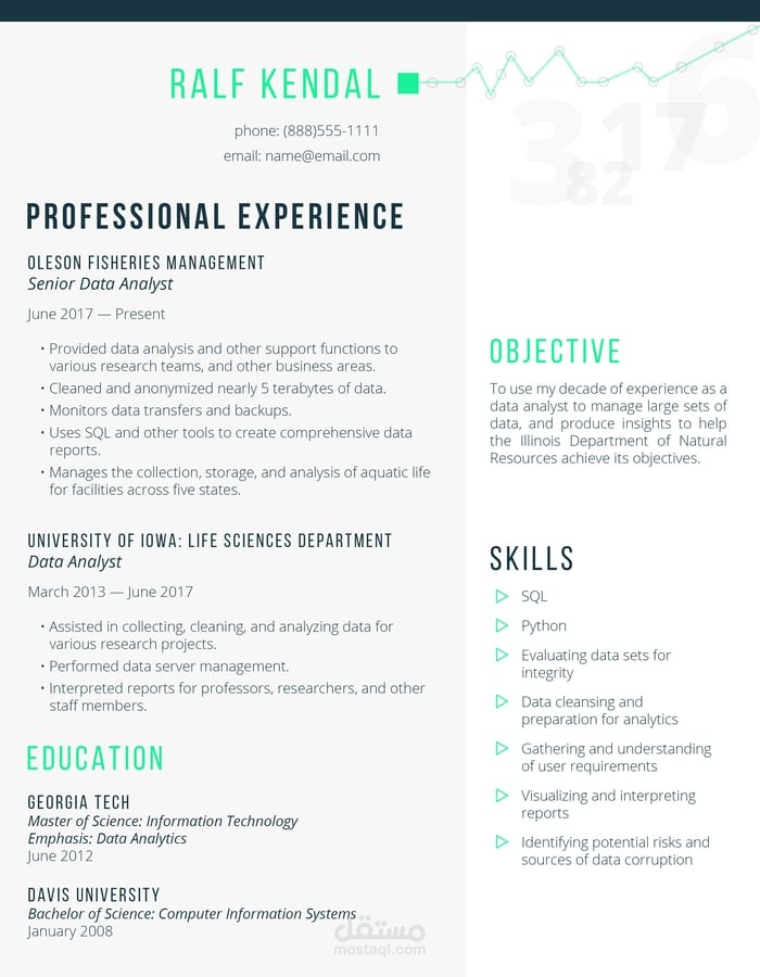 إعداد سيرة ذاتية احترافية معتمدة