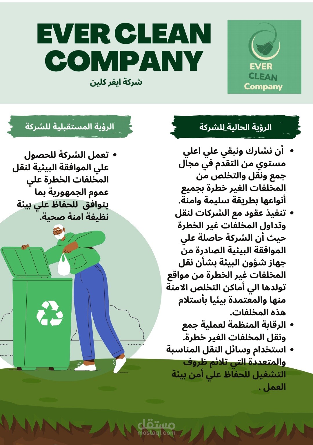 تم عمل بانر للشركة بالشكل والمضمون المناسبين والمتفق عليه من قبل العميل