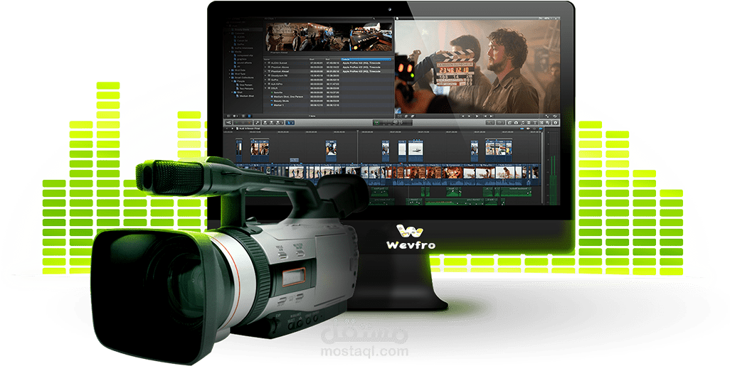 مونتاج تحرير وترجمة الفيديوهات