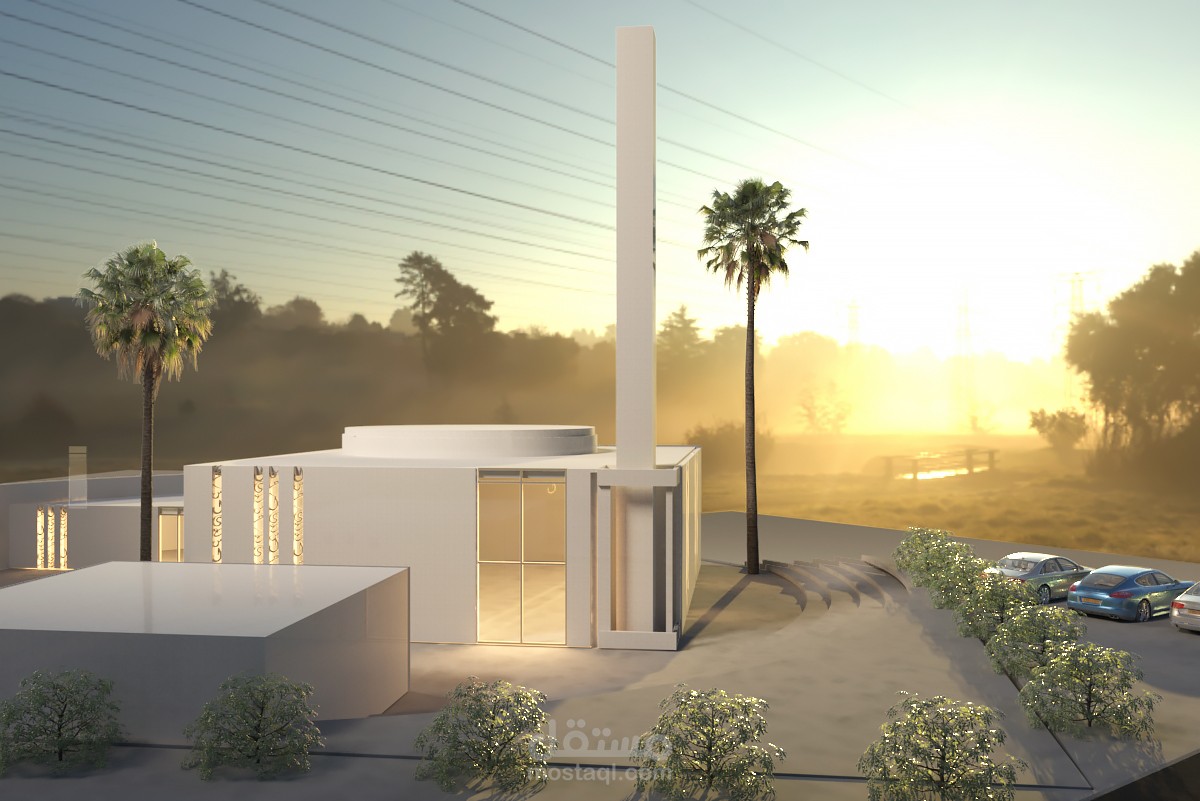 تصميم مسجد