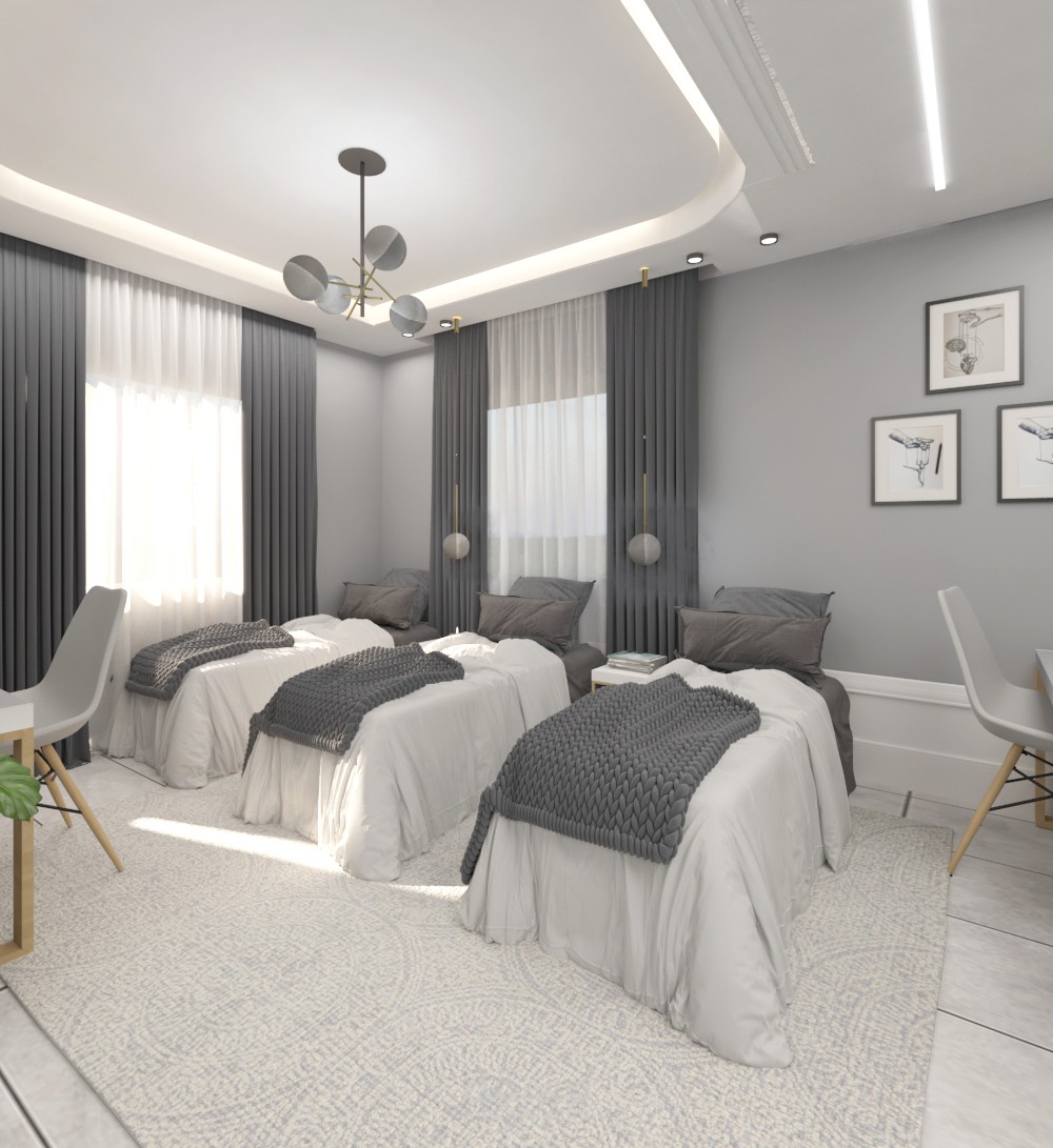 تصميم غرفة شباب